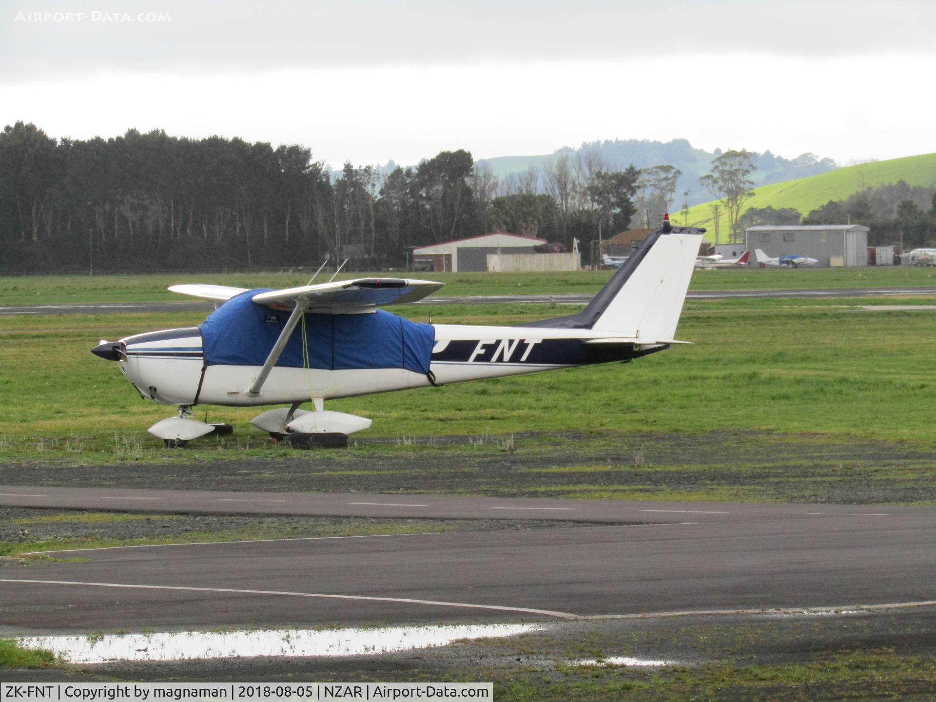 ZK-FNT, Cessna 172E C/N 17251399, out for a rare spin