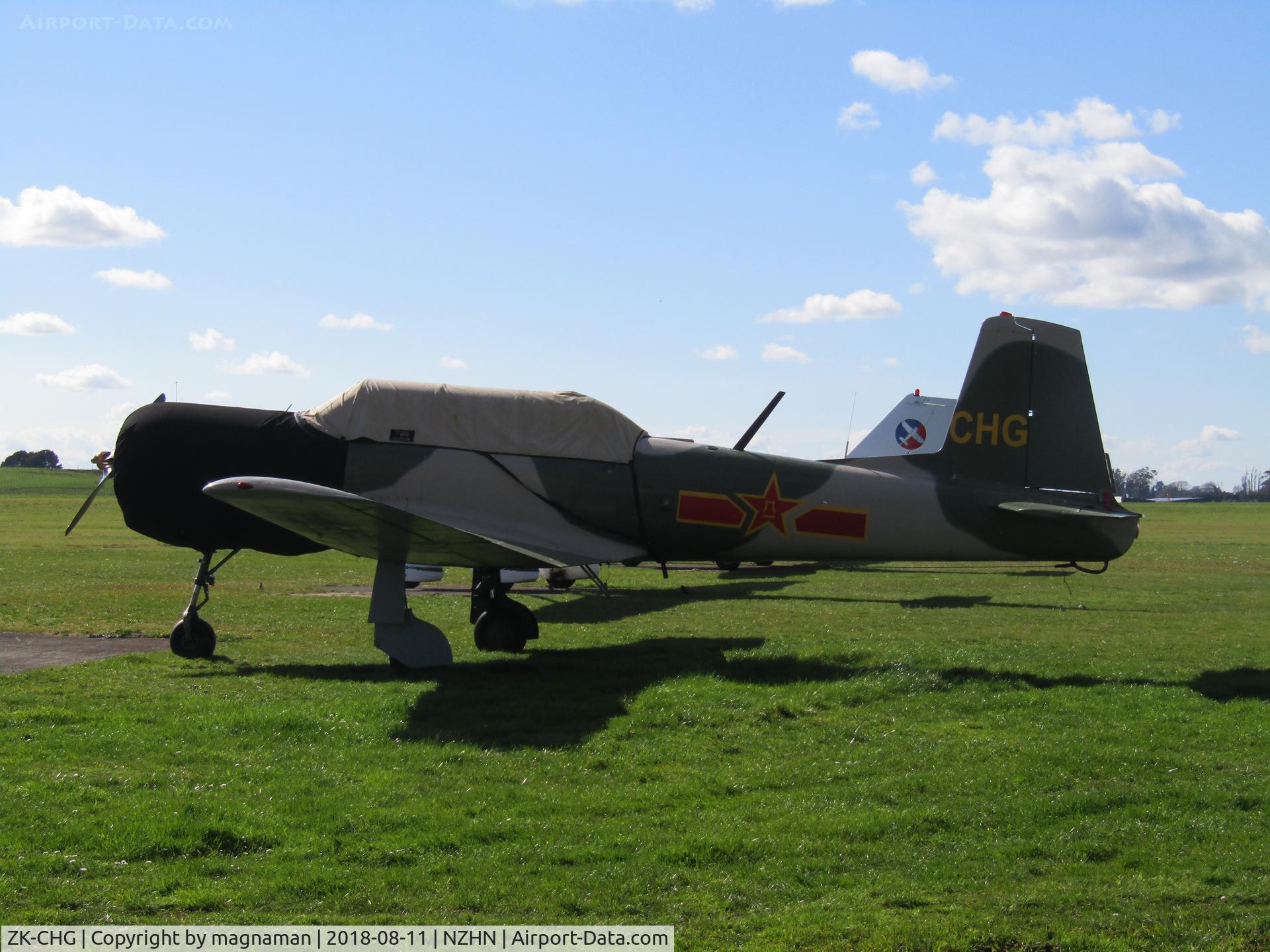 ZK-CHG, Nanchang CJ-6 C/N 5032018, nanchang