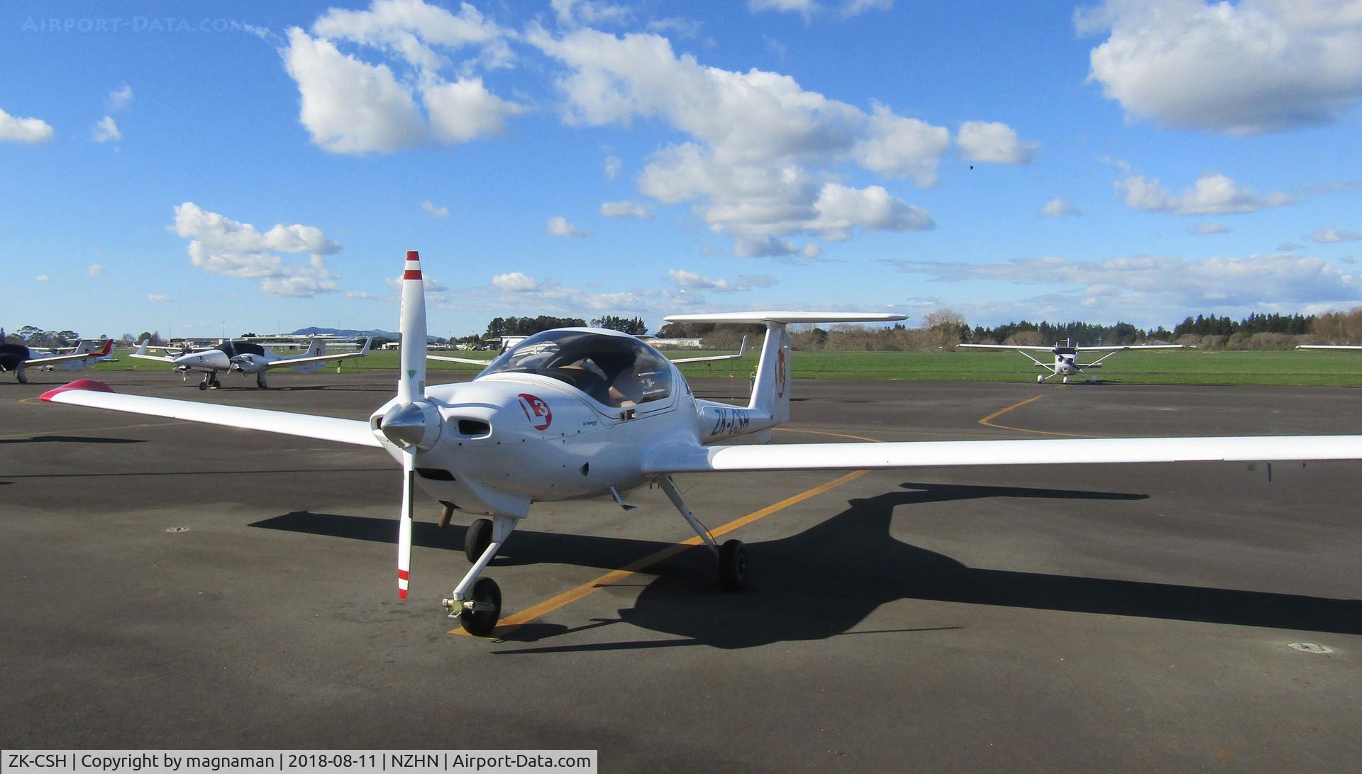 ZK-CSH, Diamond DA-20 Katana C/N C.0462, On L3 (ex CTC) ramp