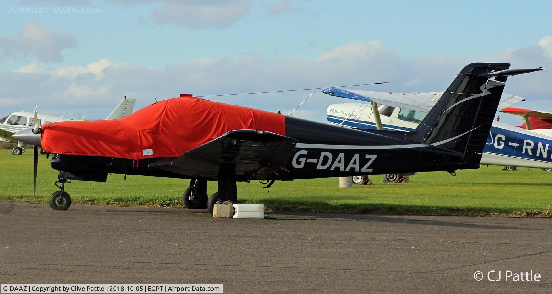 G-DAAZ, 1979 Piper PA-28RT-201T Turbo Arrow IV C/N 28R-7931247, New colour scheme at Perth