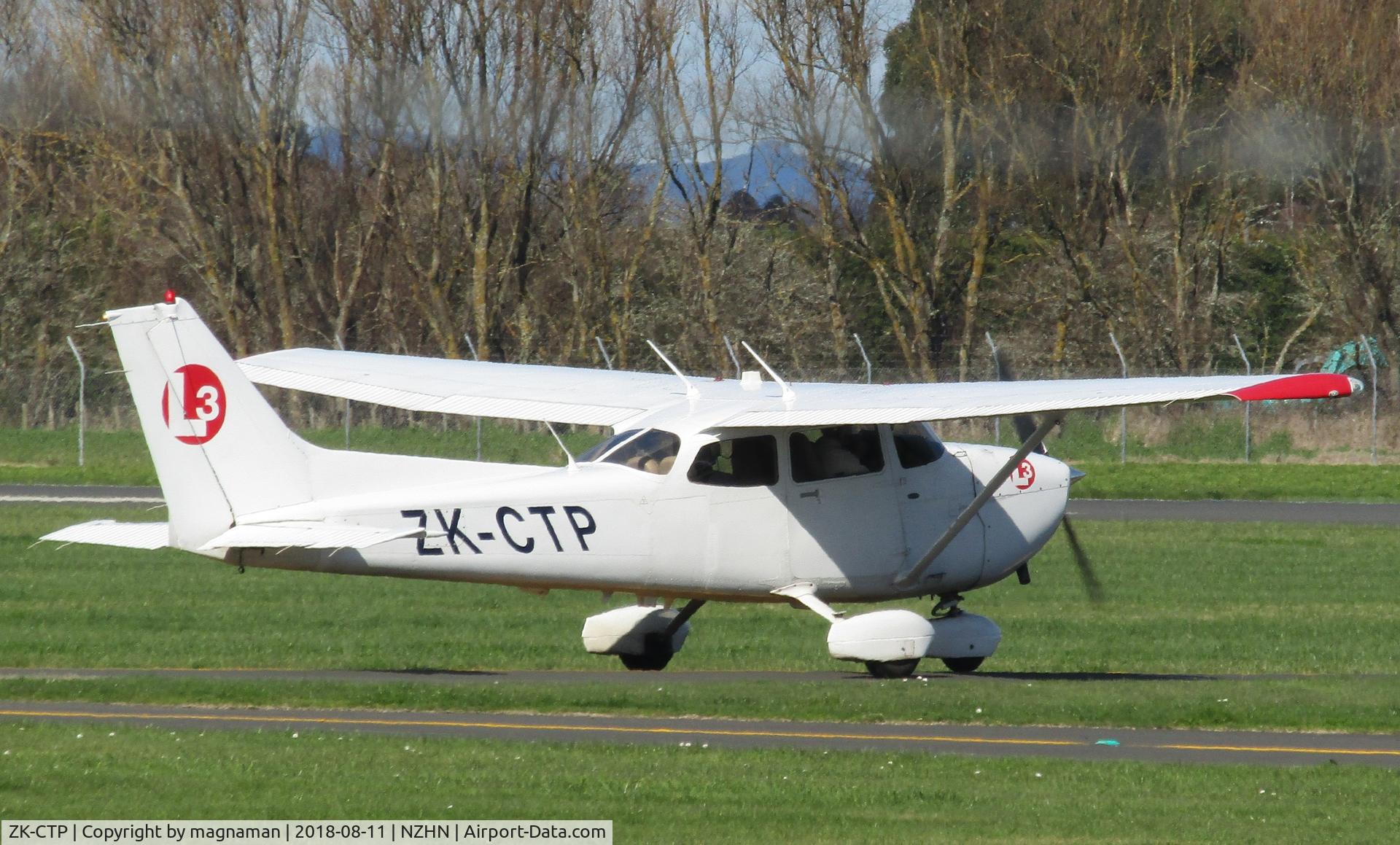 ZK-CTP, Cessna 172 Skyhawk C/N 172S-10482, at hamilton with L3