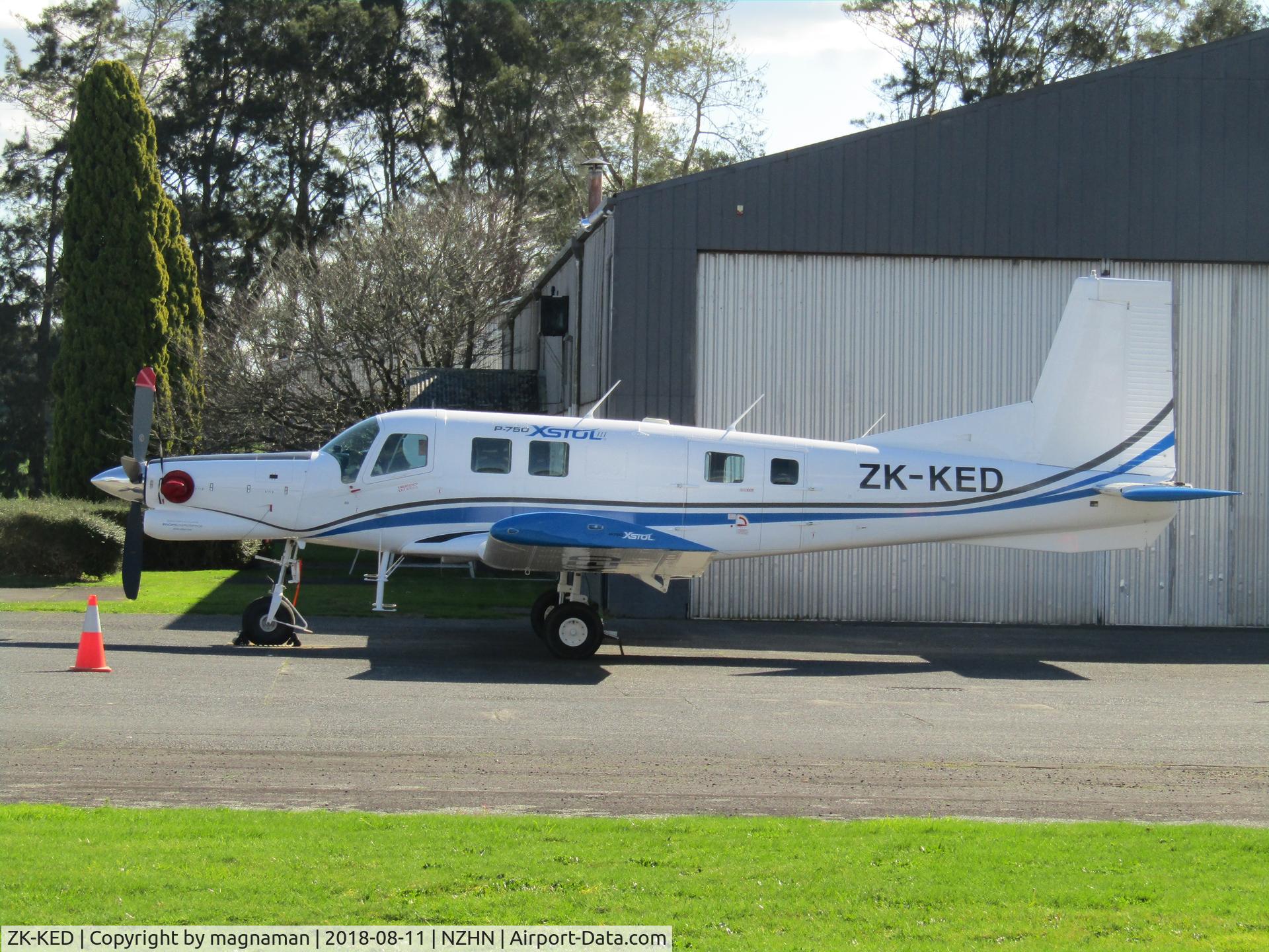 ZK-KED, 2018 Pacific Aerospace 750XL C/N 215, outside factory