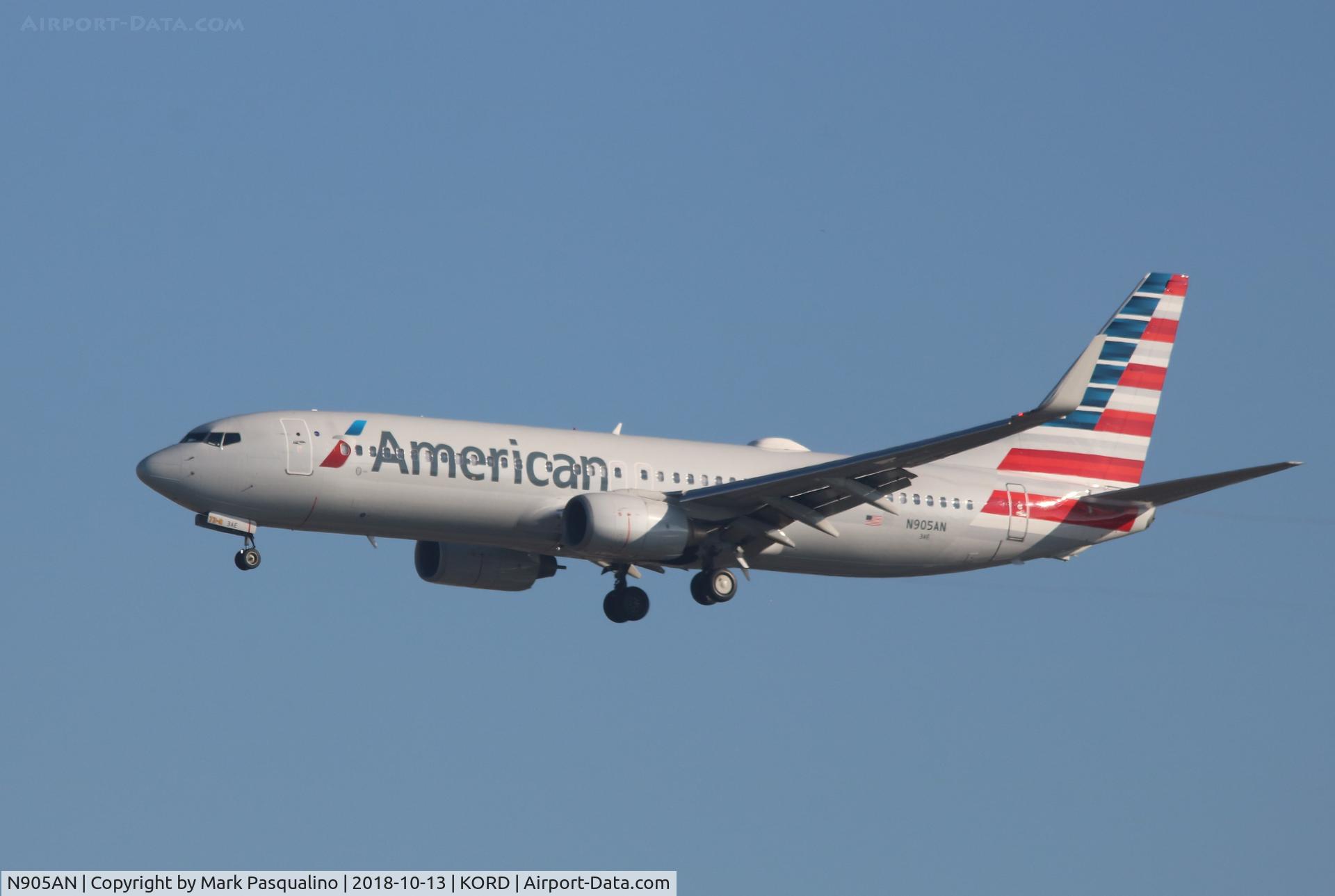 N905AN, 1999 Boeing 737-823 C/N 29507, Boeing 737-823