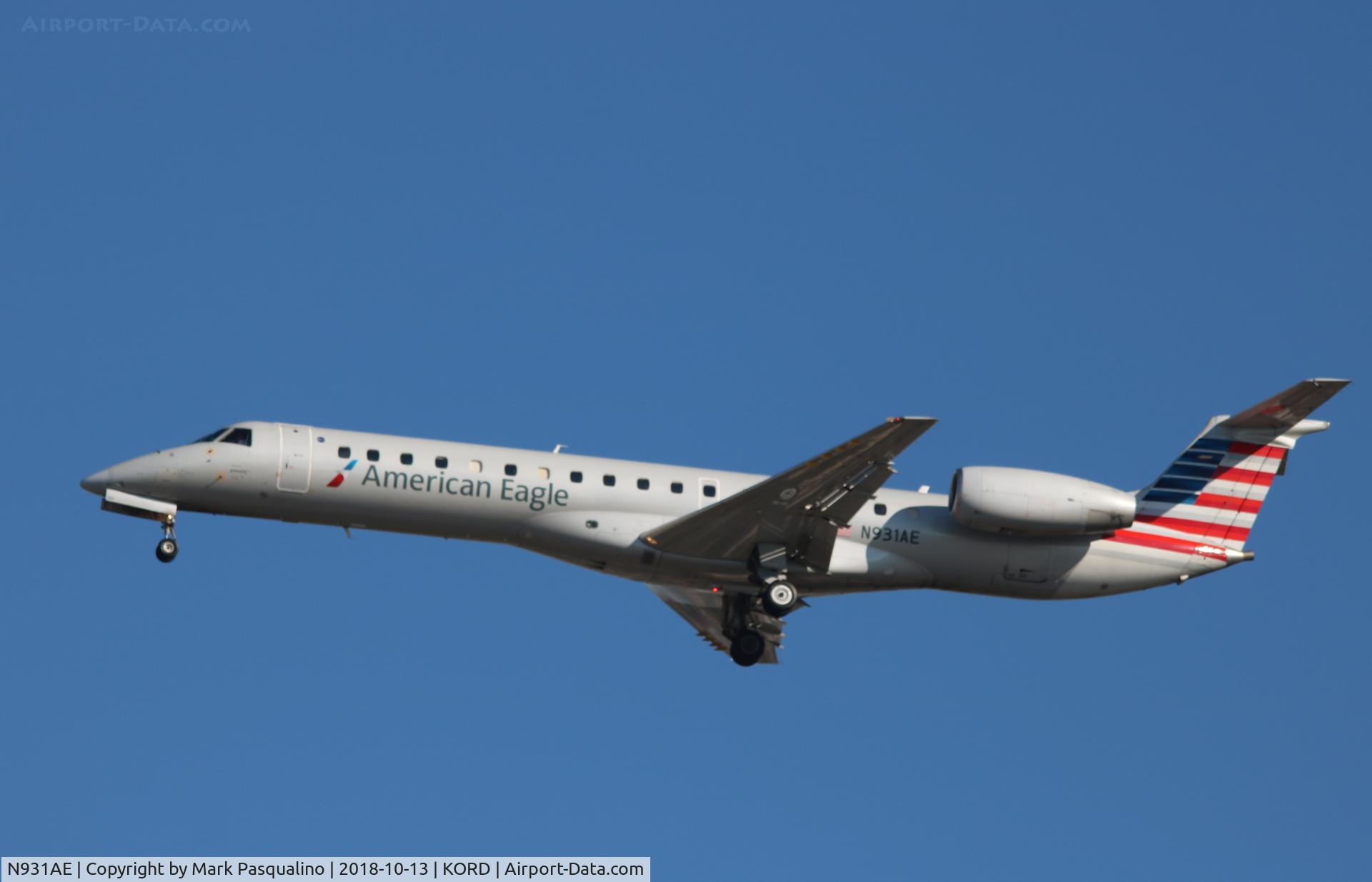 N931AE, 2005 Embraer ERJ-145LR (EMB-145LR) C/N 14500912, EMB-145LR