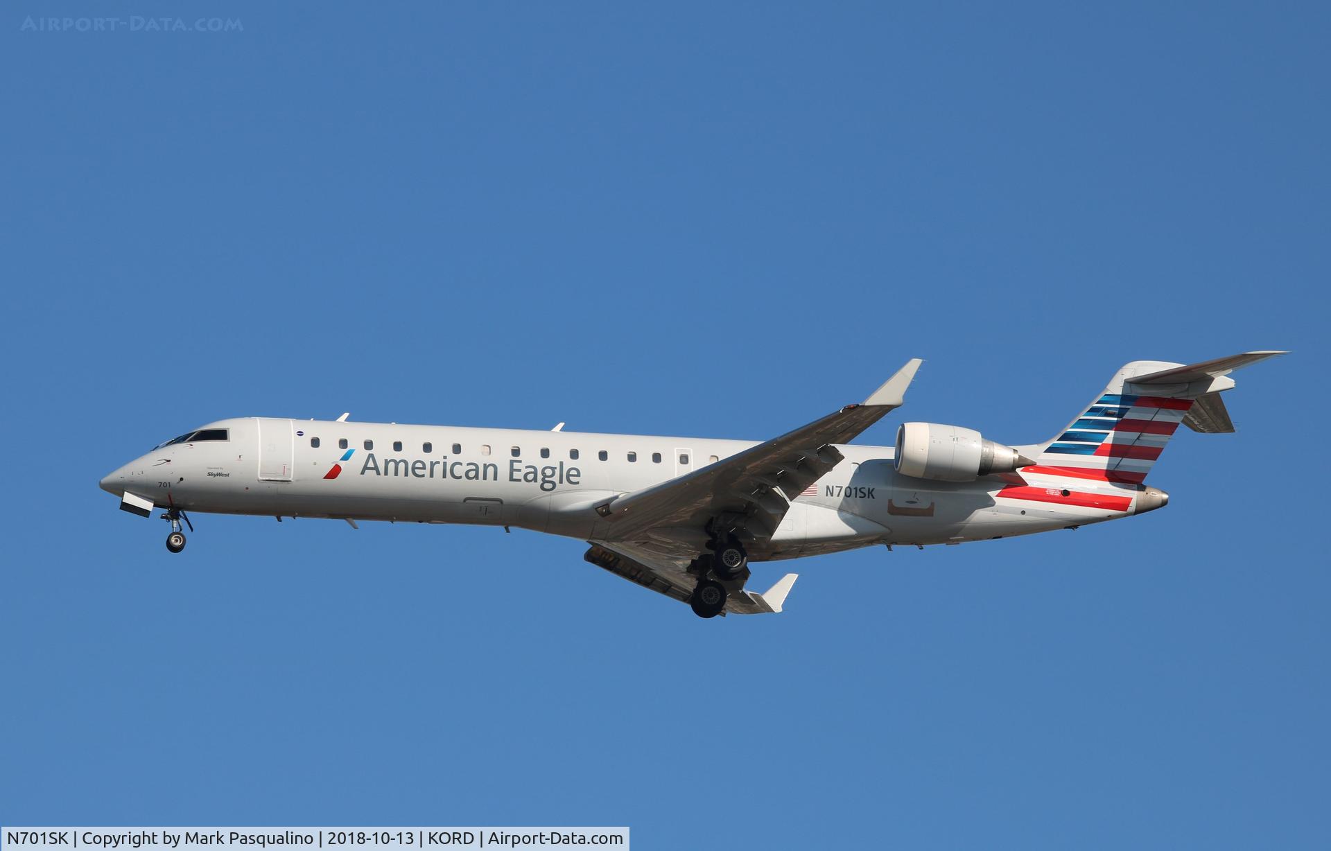 N701SK, 2004 Bombardier CRJ-700 (CL-600-2C10) Regional Jet C/N 10133, CL-600-2C10