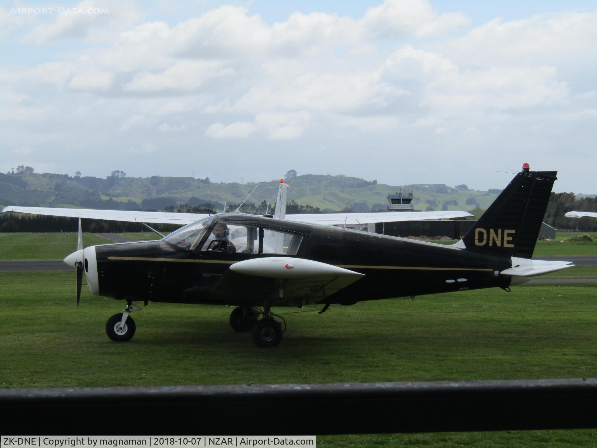 ZK-DNE, 1966 Piper PA-28-140 C/N 28-21718, rare movement of this old one