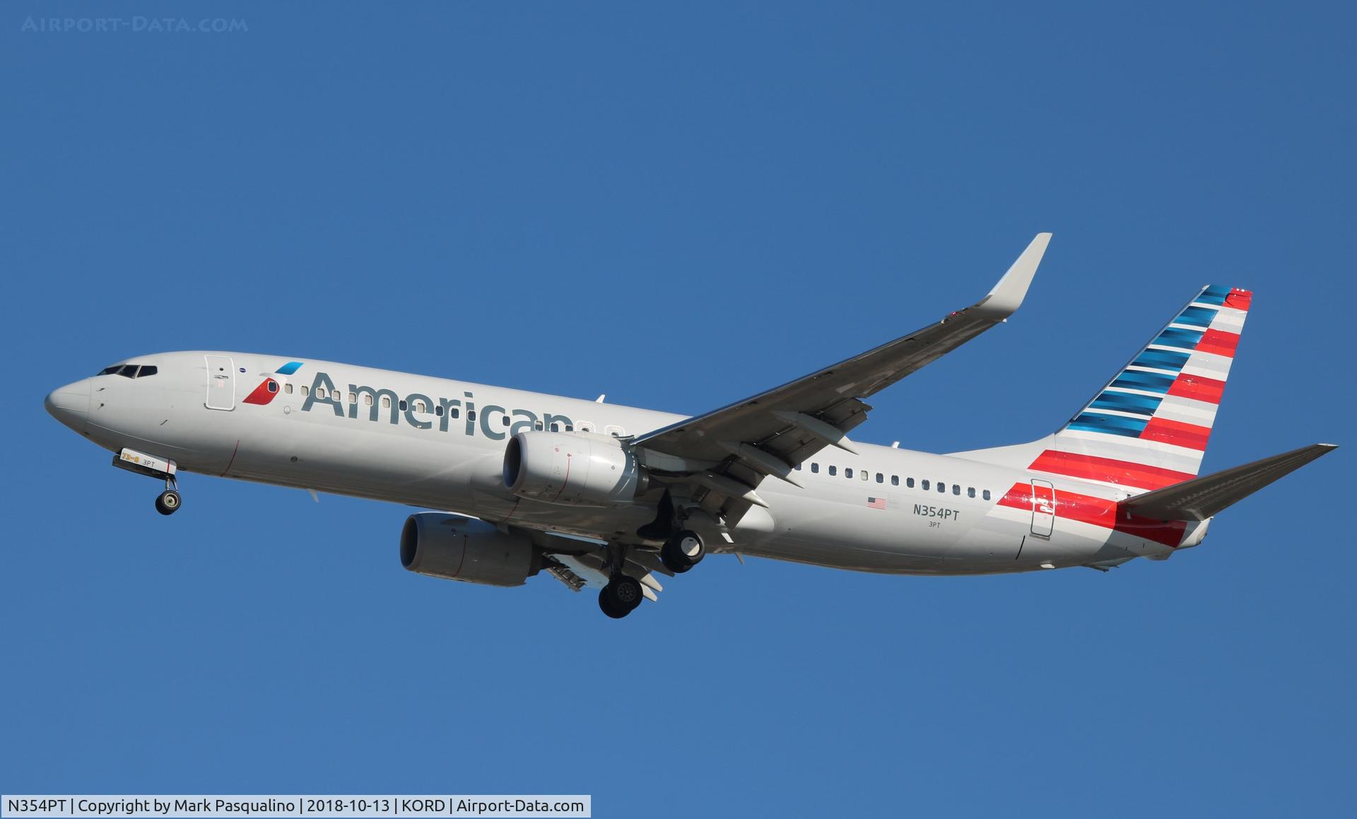 N354PT, 2017 Boeing 737-823 C/N 31275, Boeing 737-823