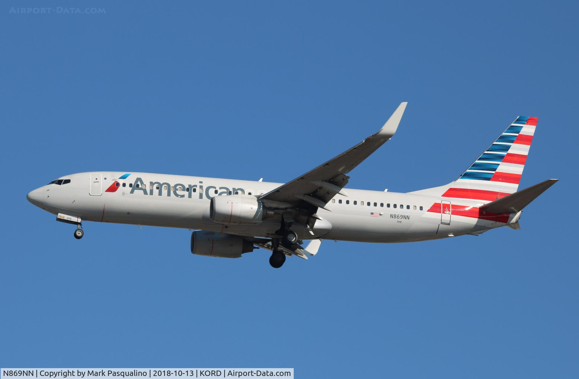 N869NN, 2011 Boeing 737-823 C/N 40764, Boeing 737-823