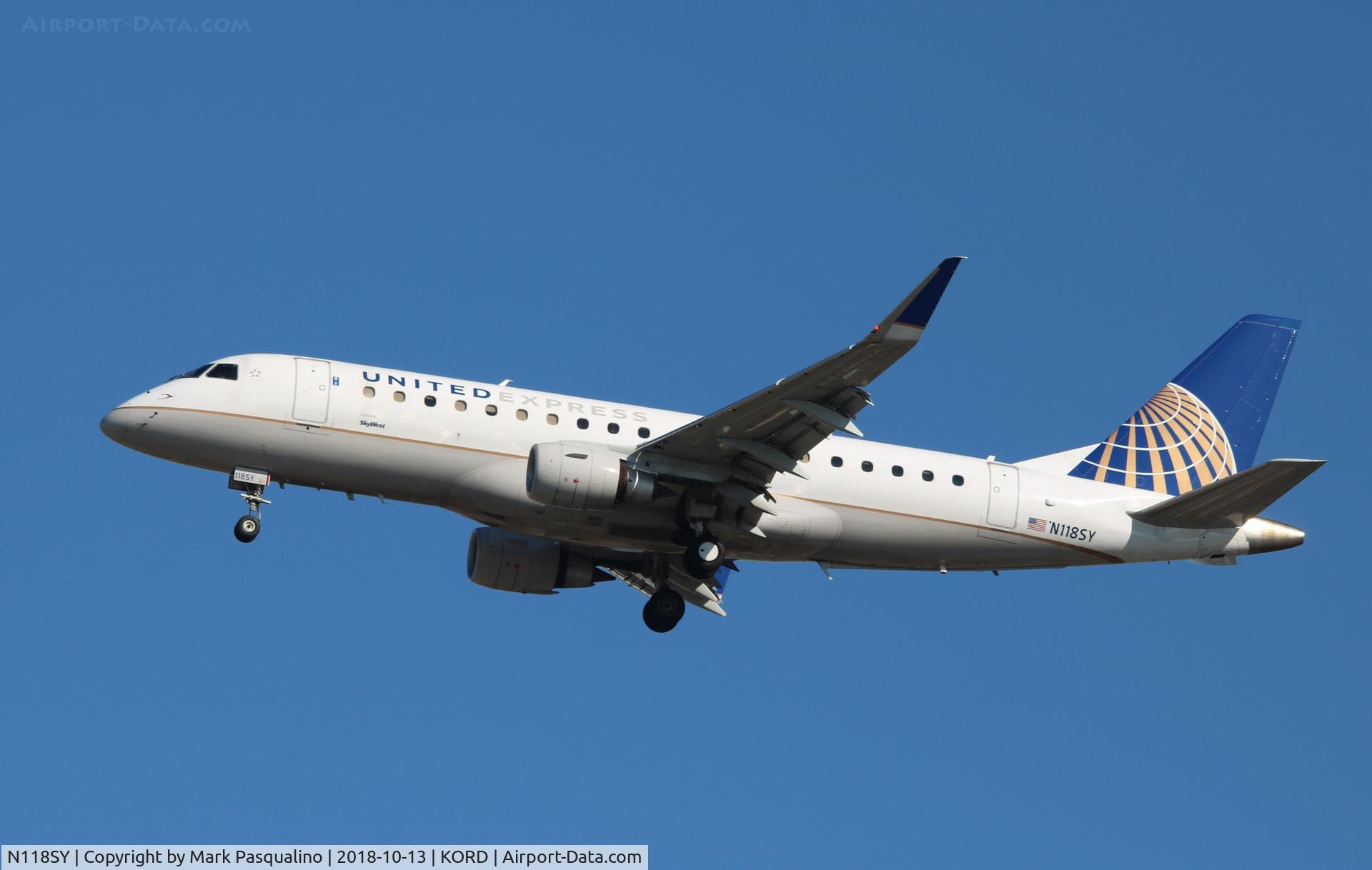 N118SY, 2014 Embraer 175LR (ERJ-170-200LR) C/N 17000420, ERJ-170-200 LR