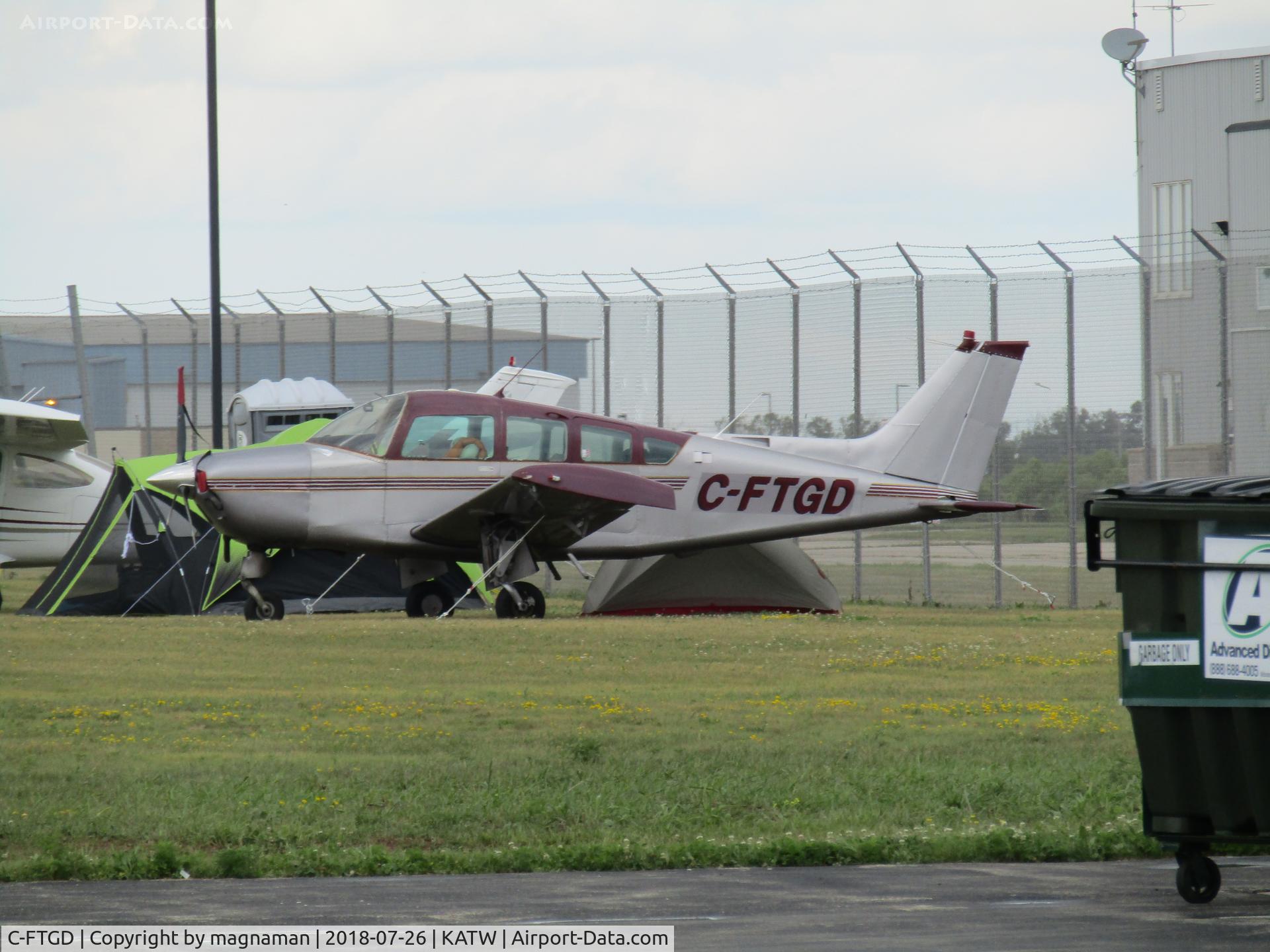 C-FTGD, 1977 Beech C24R Sierra C/N MC-543, at appleton for OSH 18