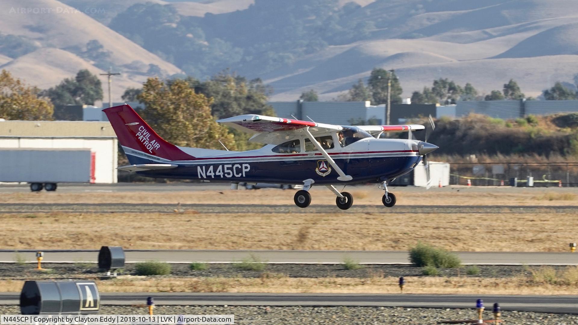N445CP, 2012 Cessna 182T Skylane C/N 18282356, Livermore Airport California 2018.