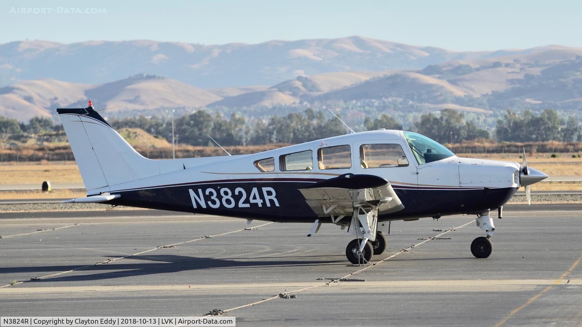 N3824R, 1980 Beech C24R C/N MC-741, Livermore Airport California 2018.