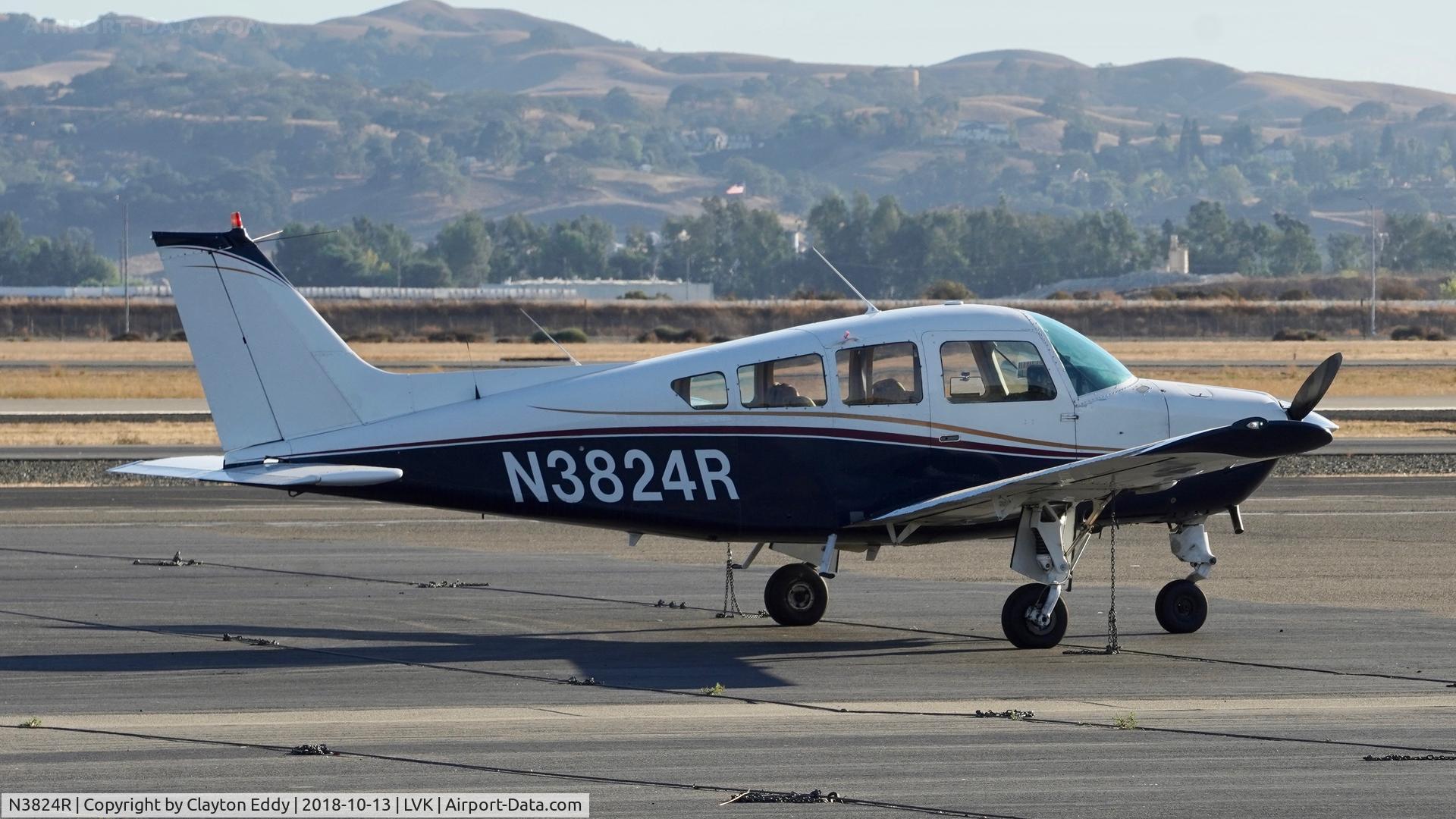 N3824R, 1980 Beech C24R C/N MC-741, Livermore Airport California 2018.