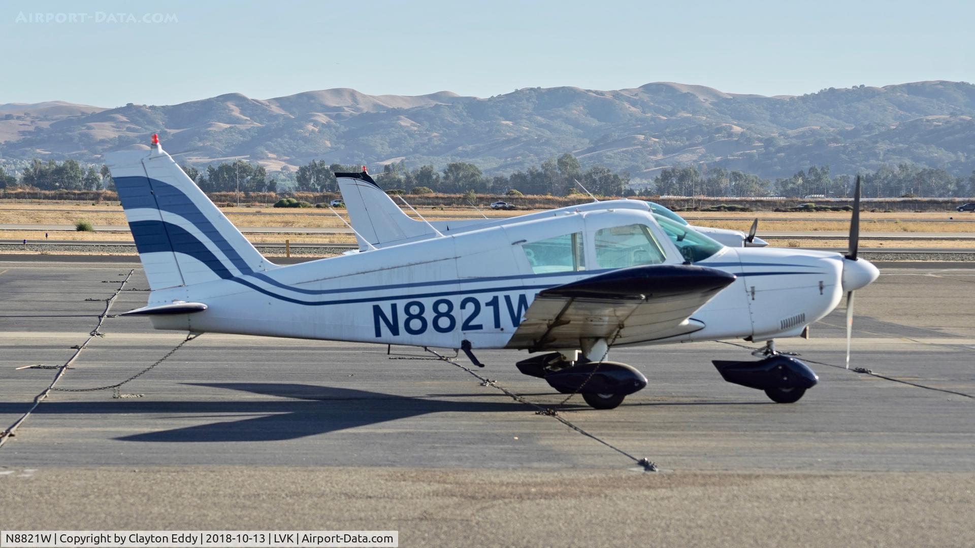 N8821W, 1964 Piper PA-28-235 C/N 28-10369, Livermore Airport California 2018.