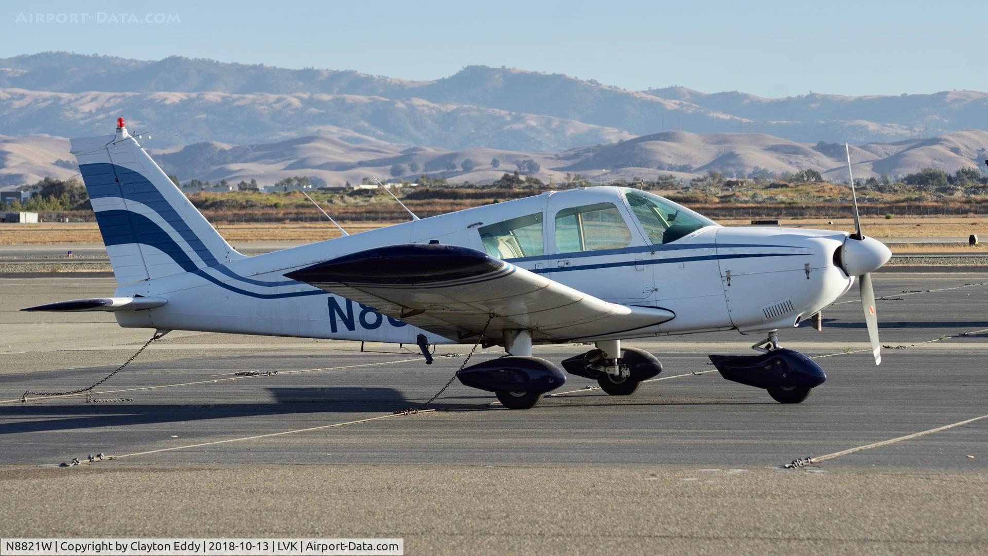 N8821W, 1964 Piper PA-28-235 C/N 28-10369, Livermore Airport California 2018.