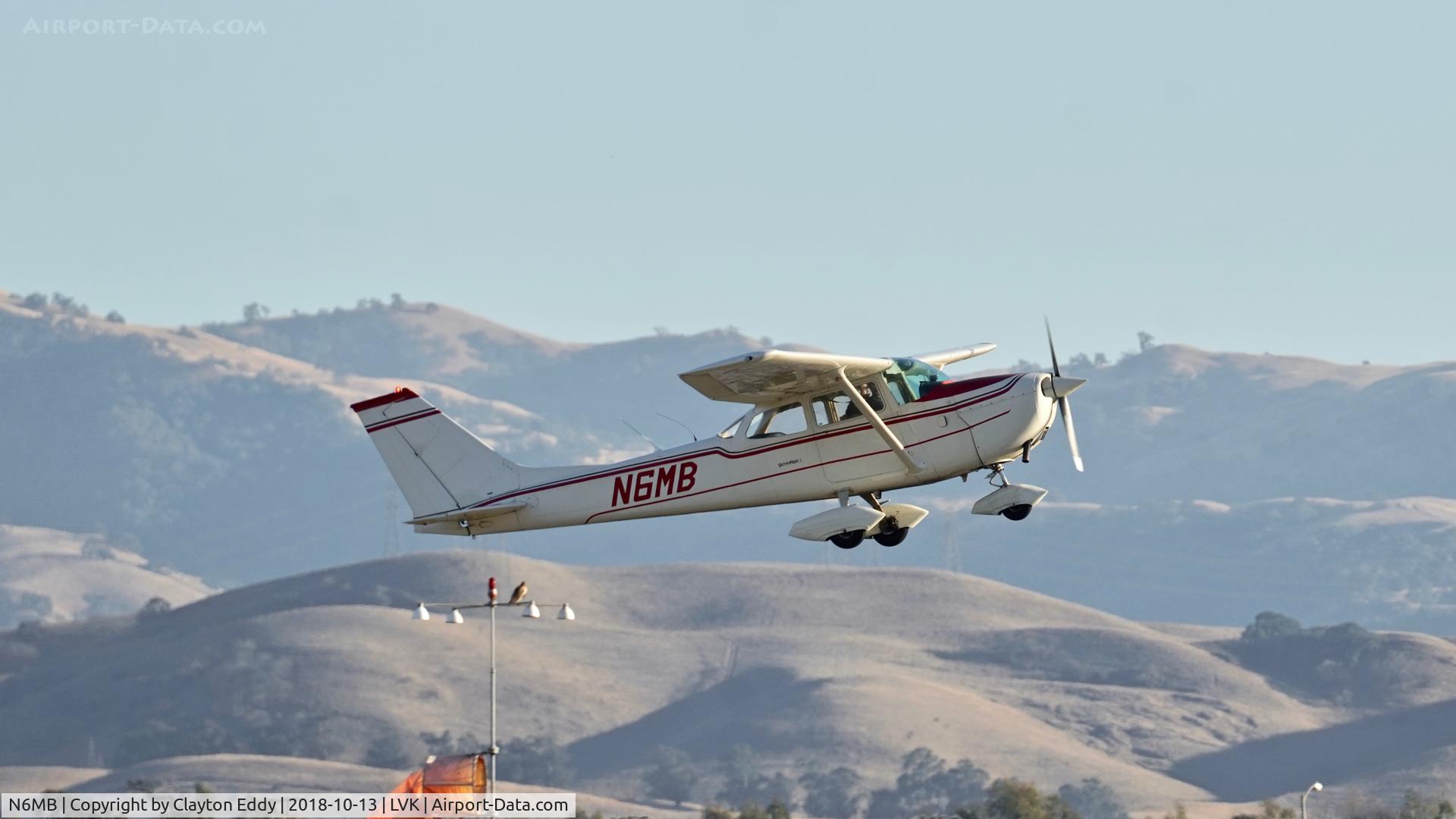 N6MB, 1968 Cessna 172K Skyhawk C/N 17257279, Livermore Airport California 2018.