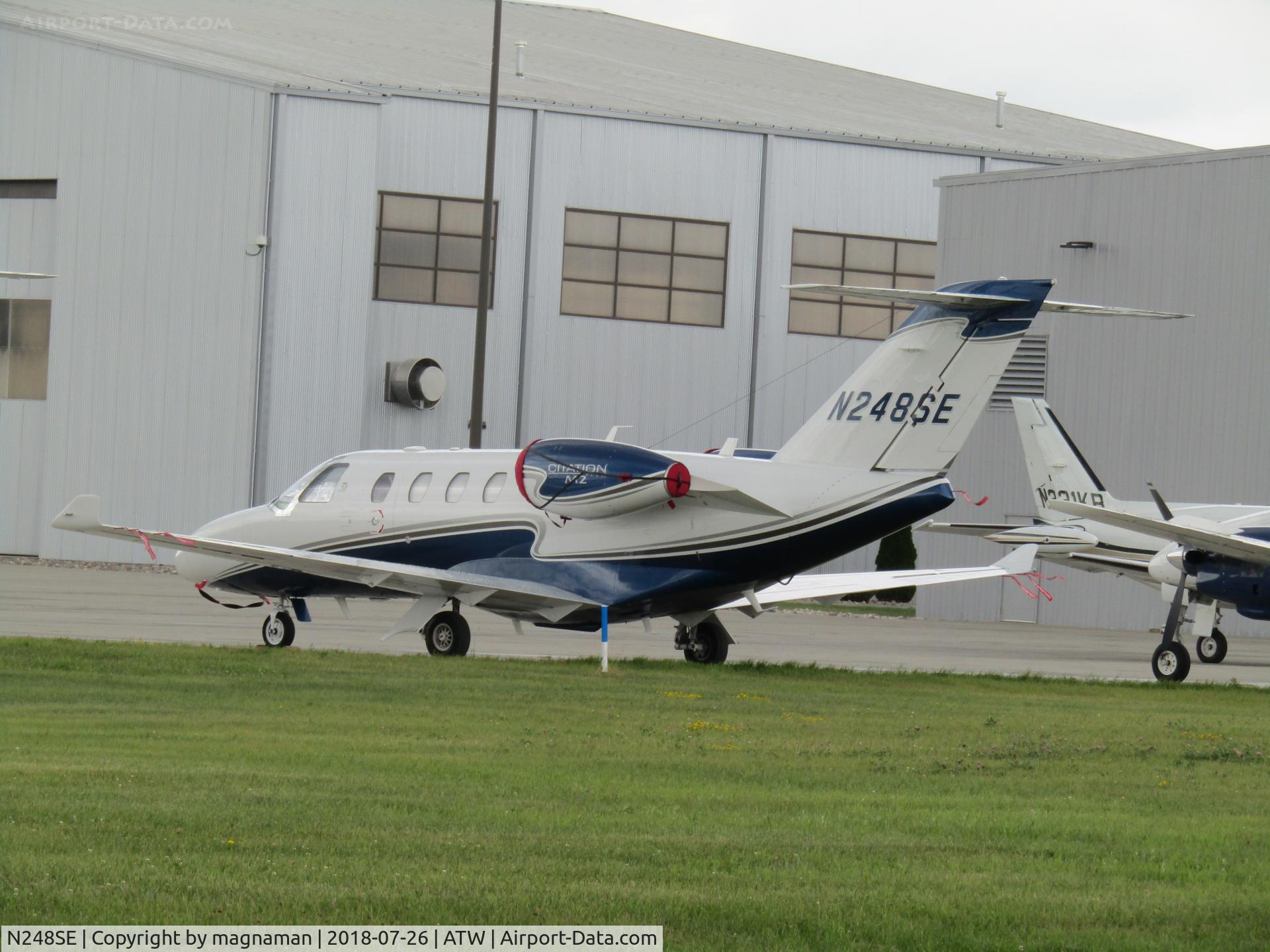 N248SE, 2014 Cessna 525 Citation M2 C/N 525-0847, in for EAA 18?