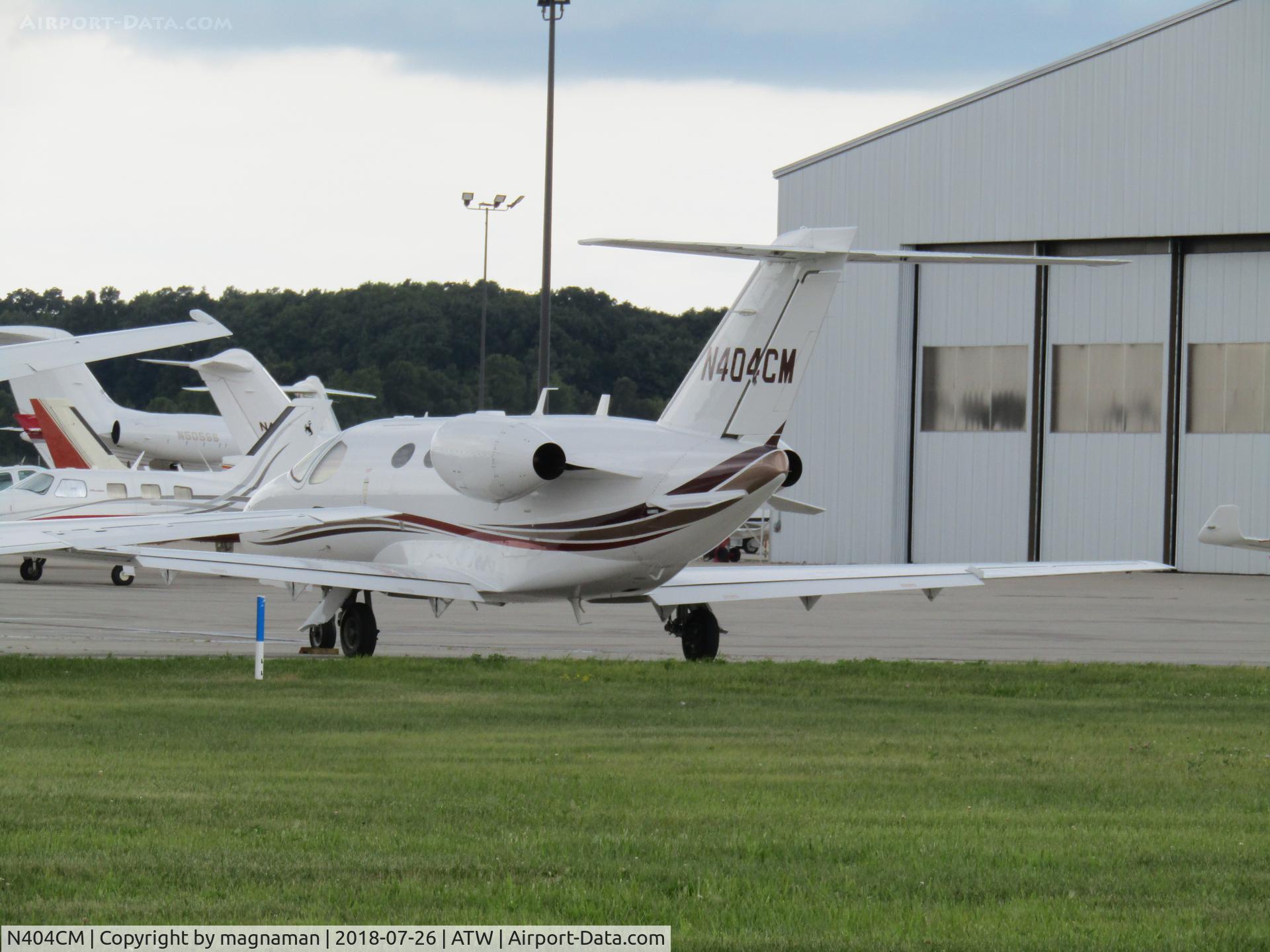 N404CM, 2007 Cessna 510 Citation Mustang C/N 510-0004, at ATW during EAA 18