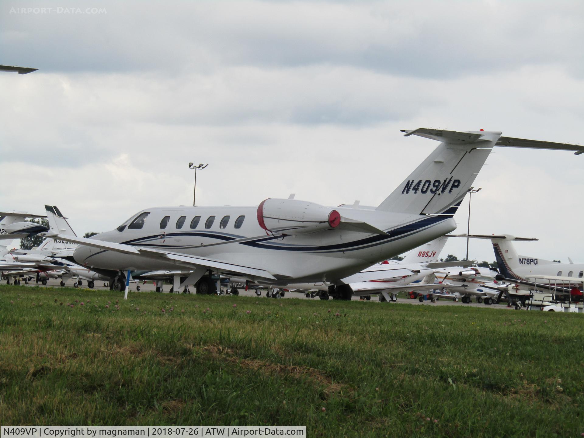 N409VP, 2008 Cessna 525A CitationJet CJ2+ C/N 525A0409, cool biz at ATW