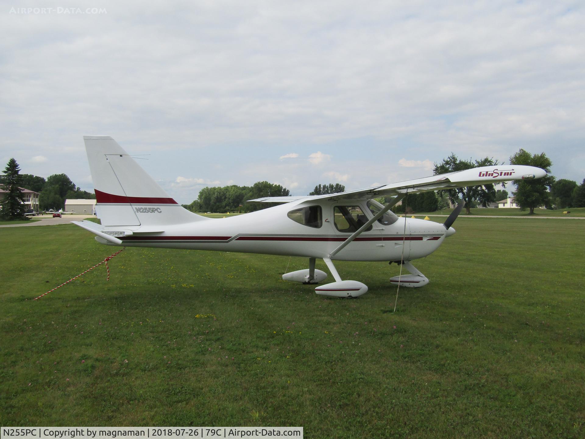 N255PC, 2002 Stoddard-Hamilton GLASTAR C/N 5173, at Brennand