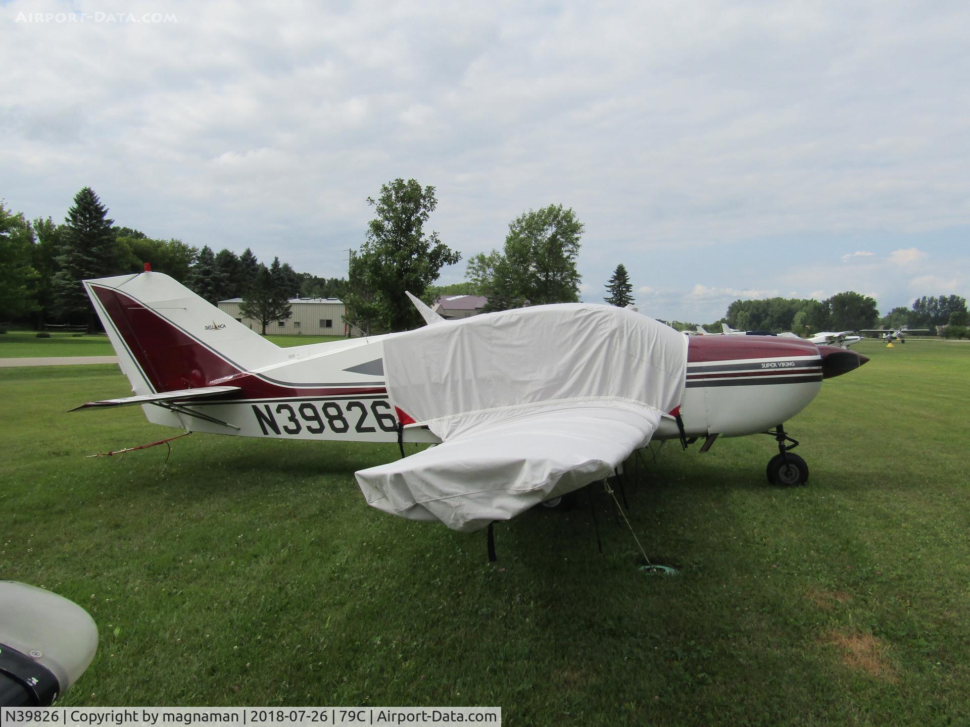 N39826, 1972 Bellanca 17-30A Viking C/N 73-30499, at brennand