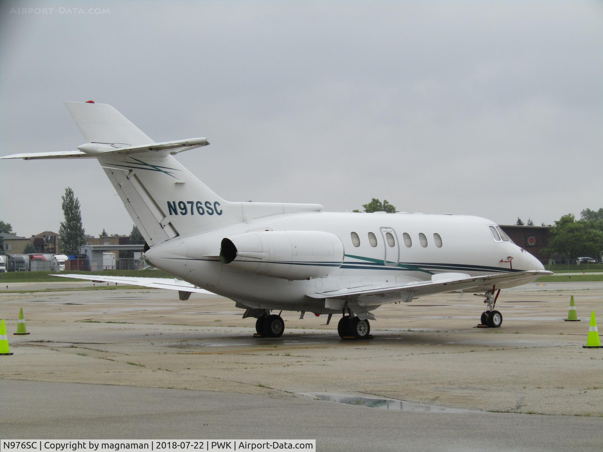 N976SC, 1989 British Aerospace BAe.125-800A C/N NA0435, at PWK