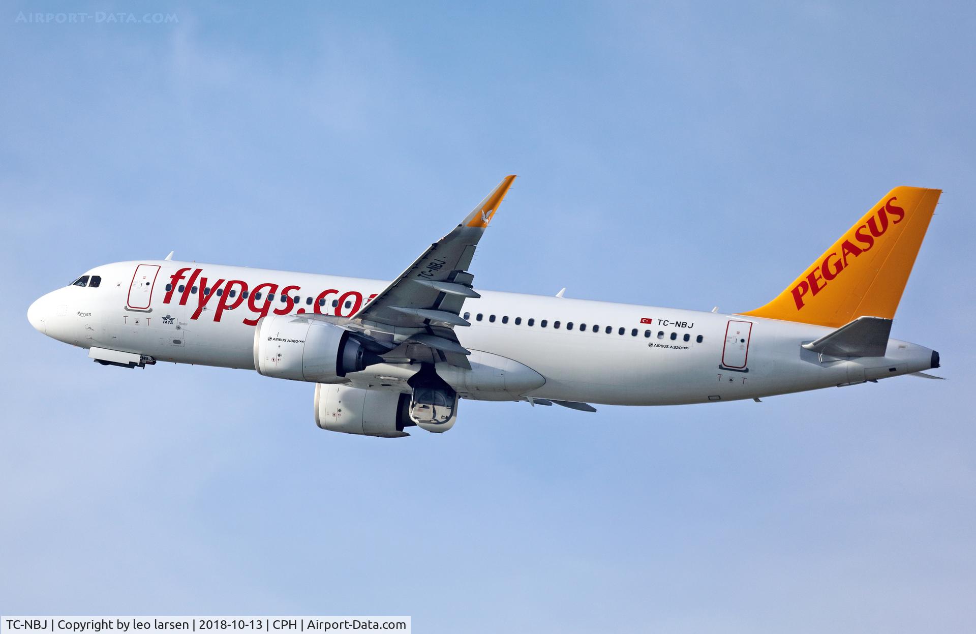 TC-NBJ, 2017 Airbus A320-251NEO C/N 7703, Copenhagen 13.10.2018