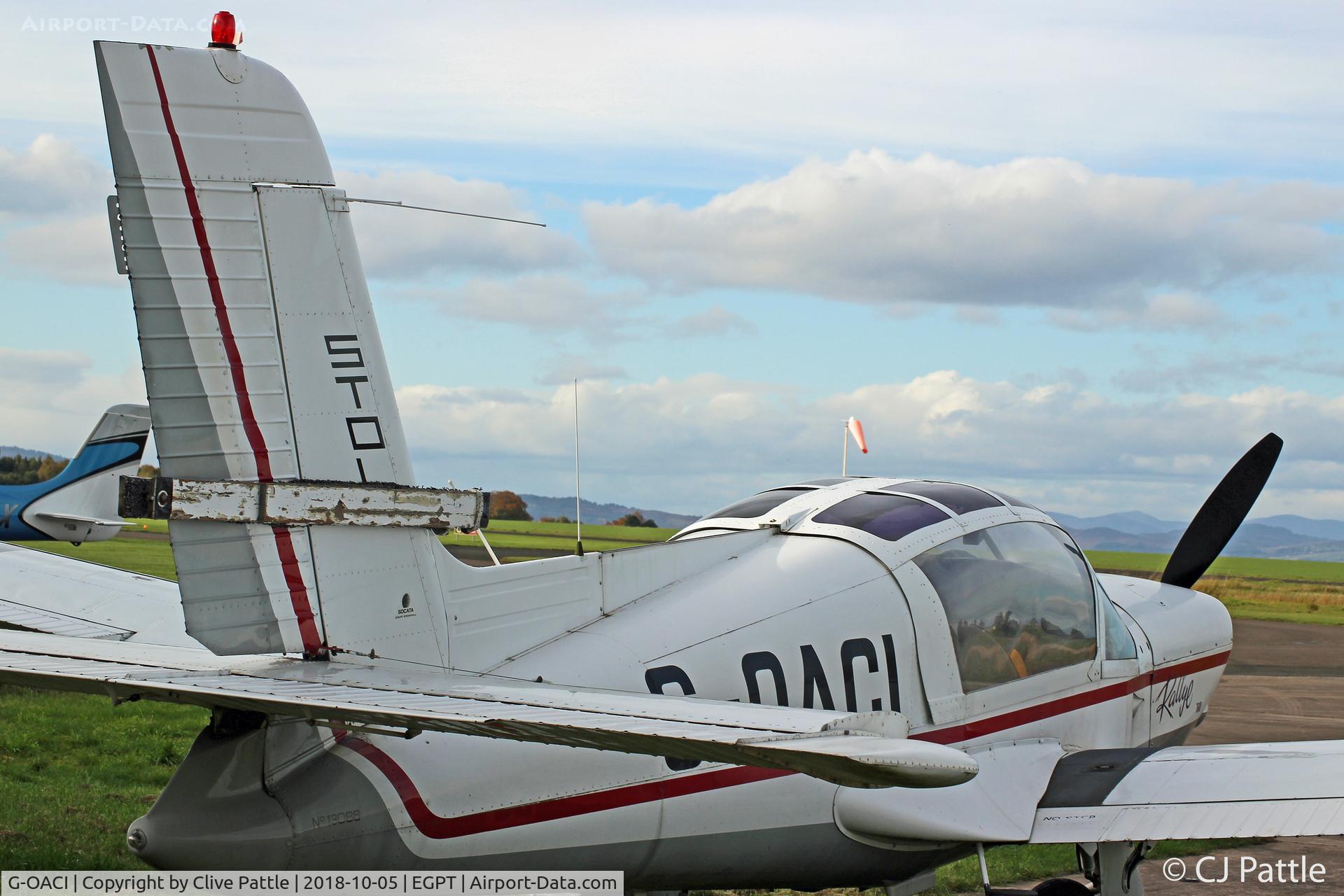 G-OACI, 1978 Socata MS-893E Rallye 180GT Gaillard C/N 13086, Semi-derelict at Perth - COA exp 09/18