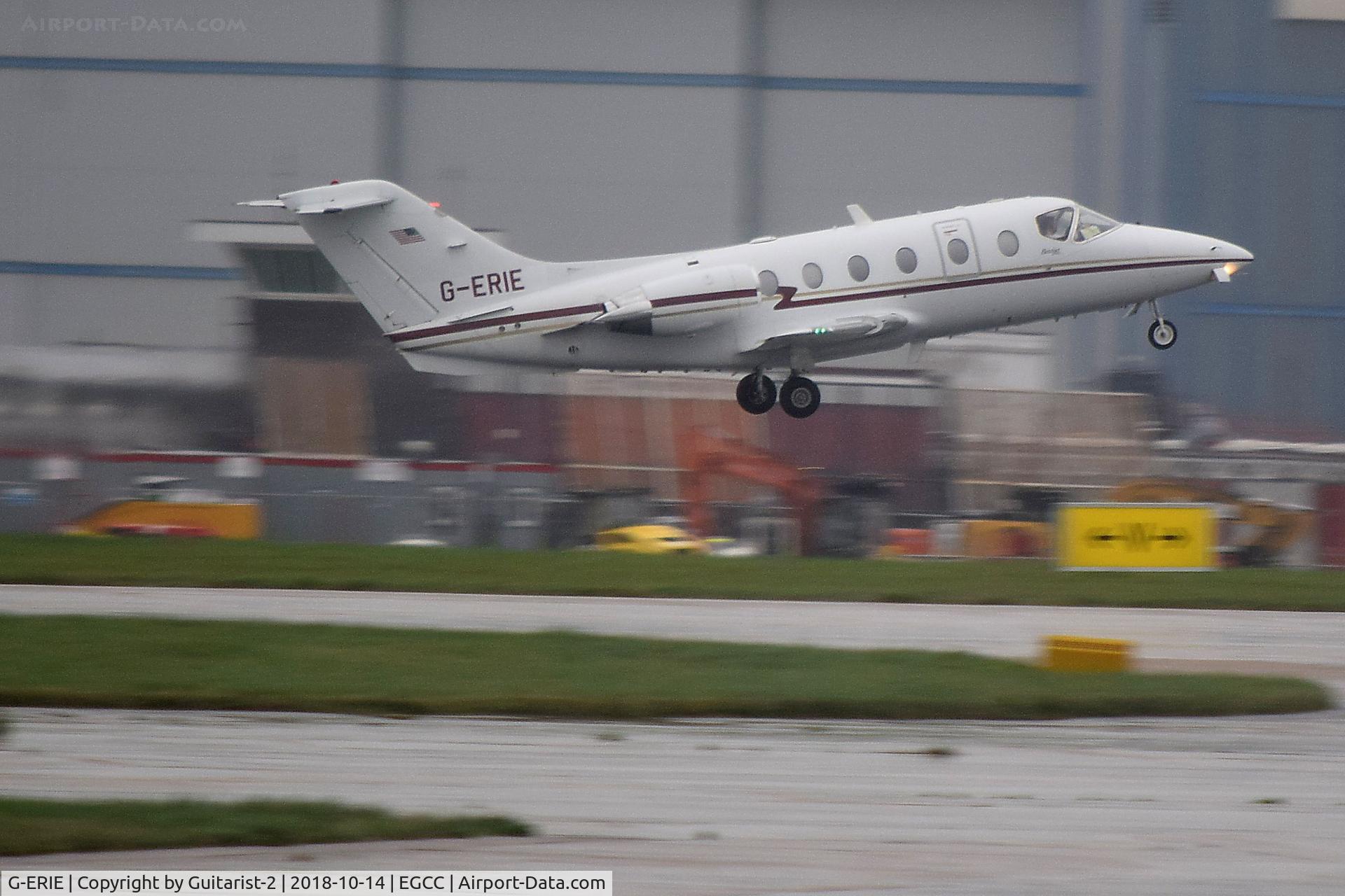 G-ERIE, 1996 Raytheon Beechjet 400A C/N RK-120, At Manchester