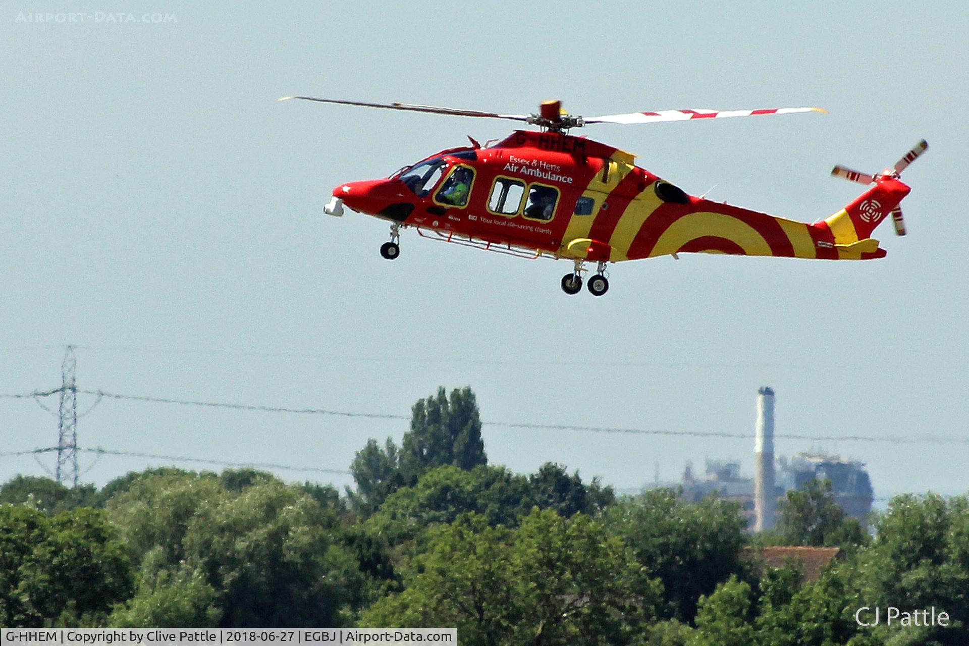 G-HHEM, 2017 Leonardo AW169 C/N 69049, At Staverton