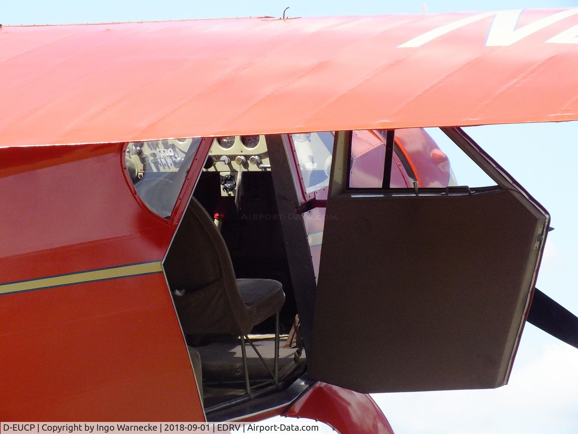 D-EUCP, 1939 Cessna C-145 Airmaster C/N 463, Cessna C-145 Airmaster at the 2018 Flugplatzfest Wershofen