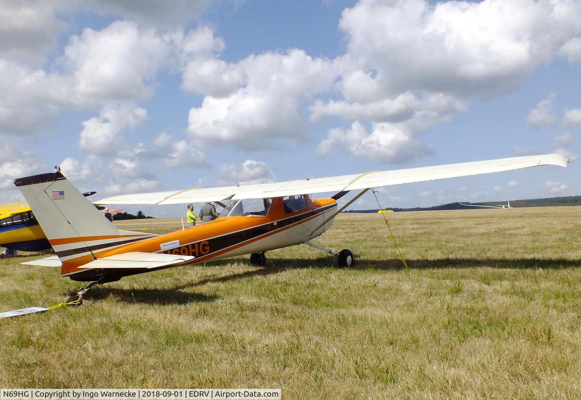 N69HG, 1967 Cessna 150G C/N 15066045, Cessna 150G Texas Taildragger at the 2018 Flugplatzfest Wershofen