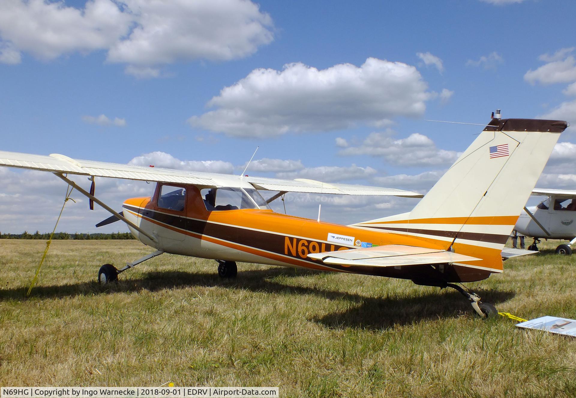 N69HG, 1967 Cessna 150G C/N 15066045, Cessna 150G Texas Taildragger at the 2018 Flugplatzfest Wershofen