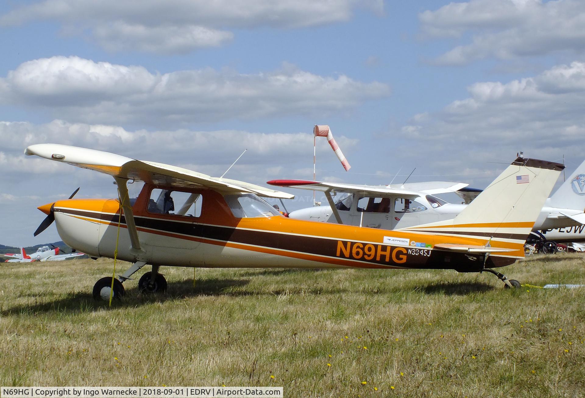 N69HG, 1967 Cessna 150G C/N 15066045, Cessna 150G Texas Taildragger at the 2018 Flugplatzfest Wershofen