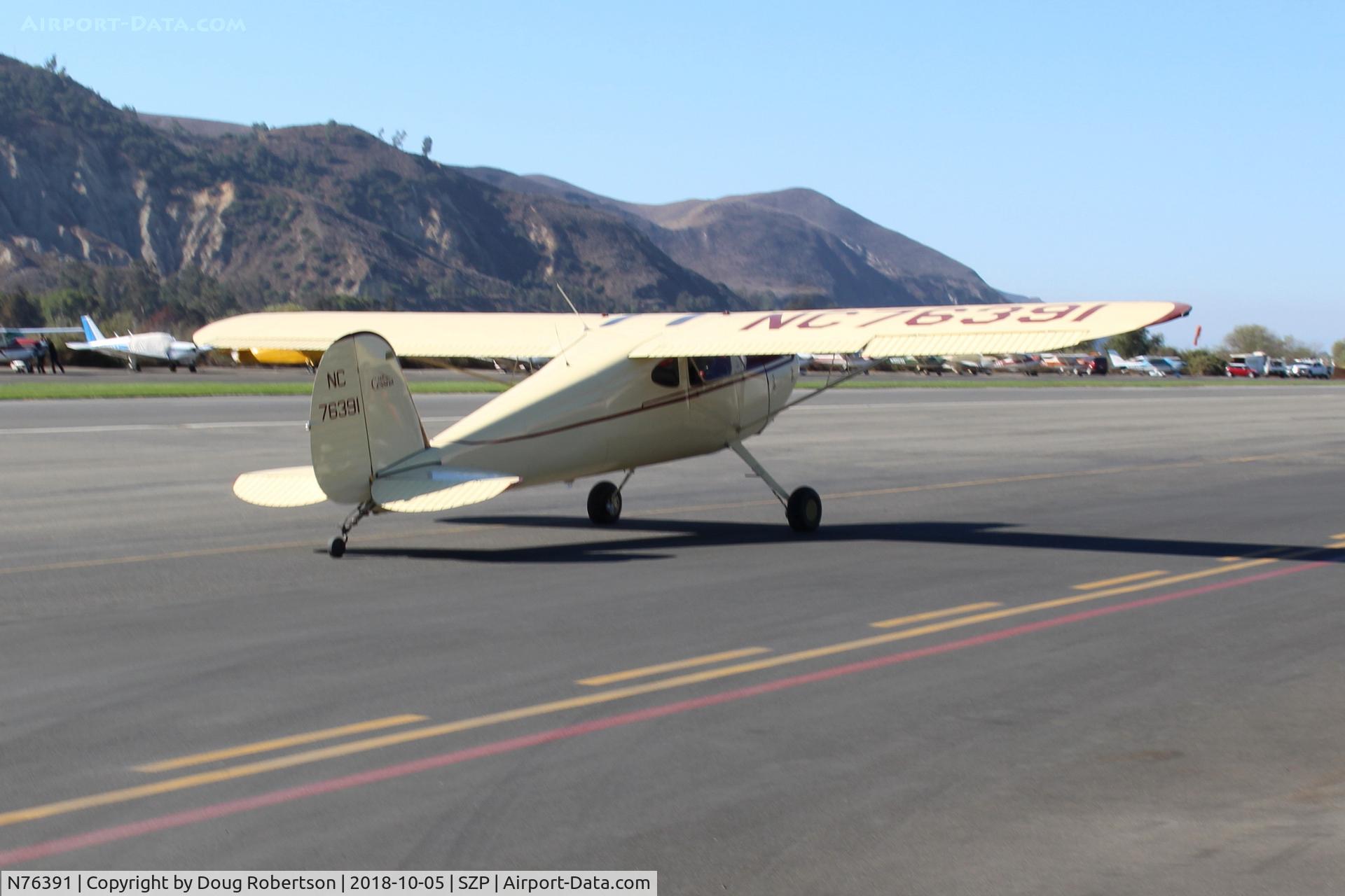 N76391, 1946 Cessna 140 C/N 10812, 1946 Cessna 140, Continental C85 85 Hp, taxi