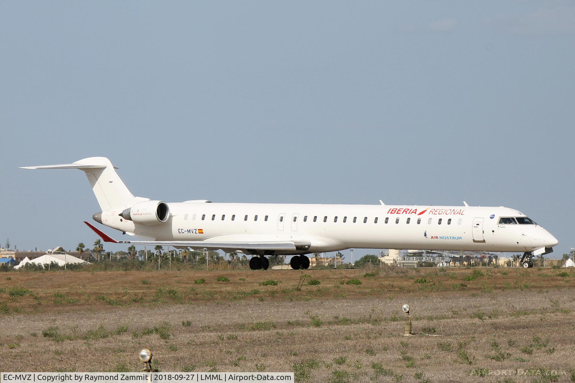 EC-MVZ, 2018 Bombardier CRJ-1000 (CL-600-2E25) C/N 19063, Bombardier CRJ-1000 EC-MVZ Iberia Regional