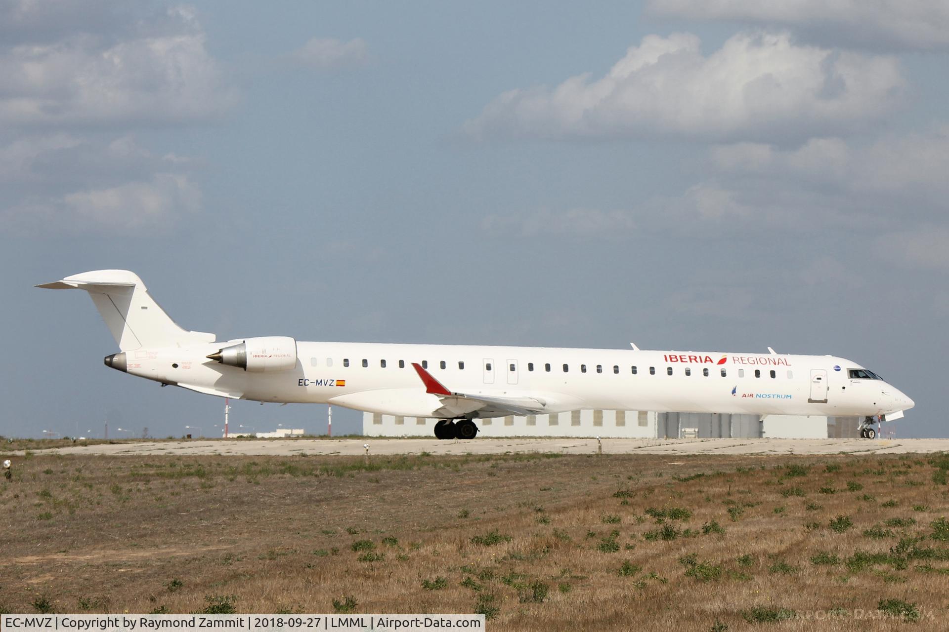 EC-MVZ, 2018 Bombardier CRJ-1000 (CL-600-2E25) C/N 19063, Bombardier CRJ-1000 EC-MVZ Iberia Regional