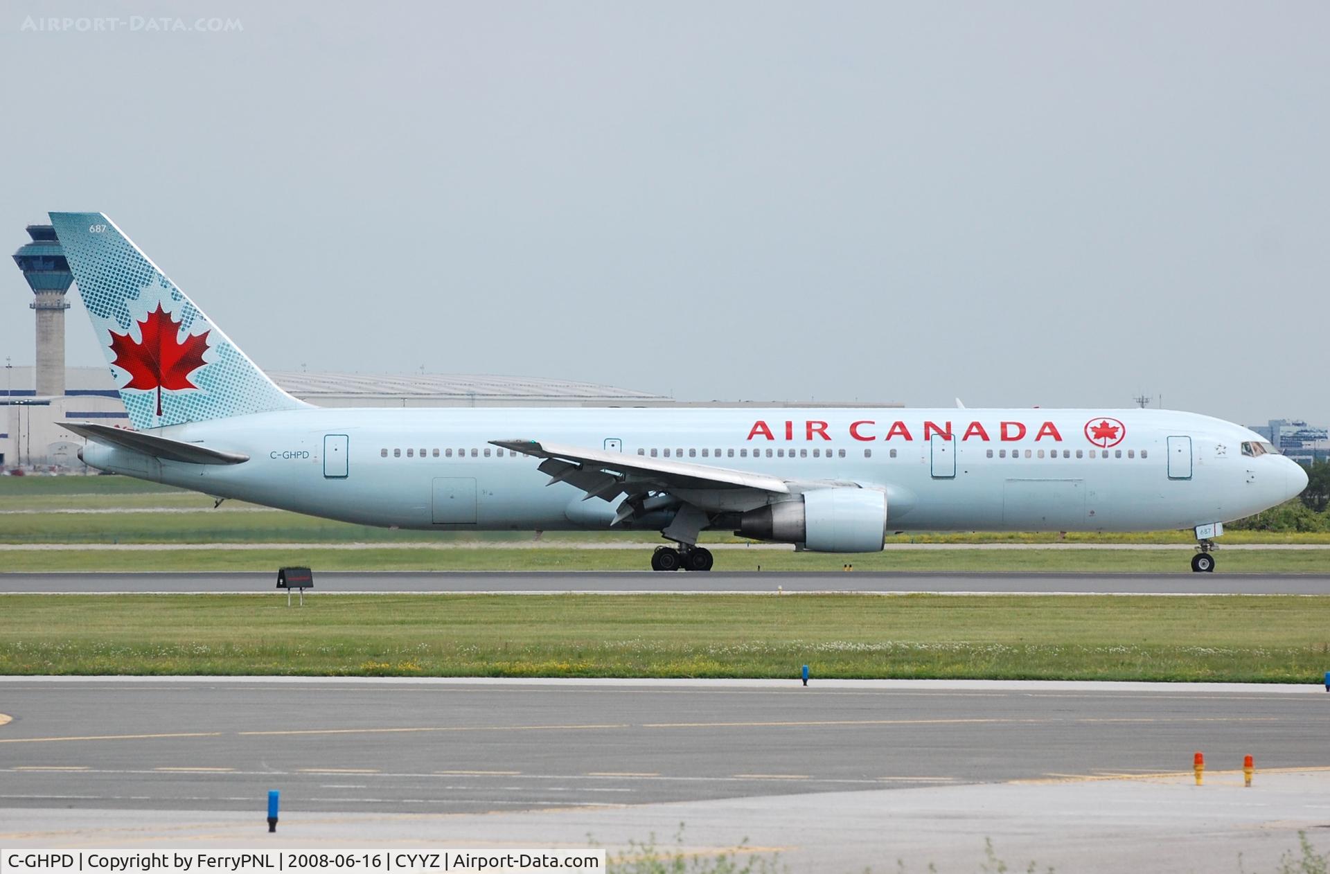 C-GHPD, 1991 Boeing 767-3Y0 C/N 24999, Arrival of Air Canada B763