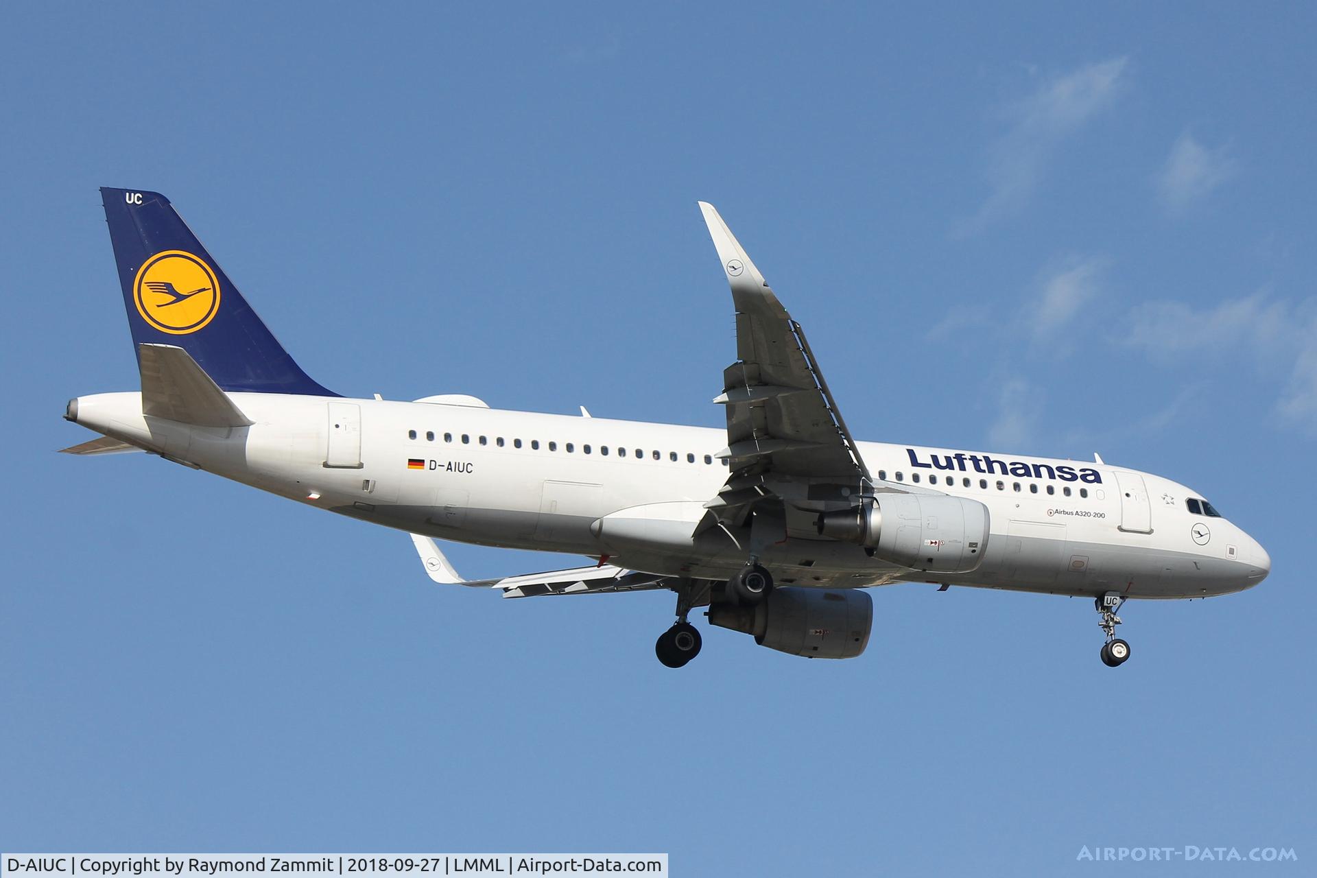 D-AIUC, 2014 Airbus A320-214 C/N 6006, A320 D-AIUC Lufthansa