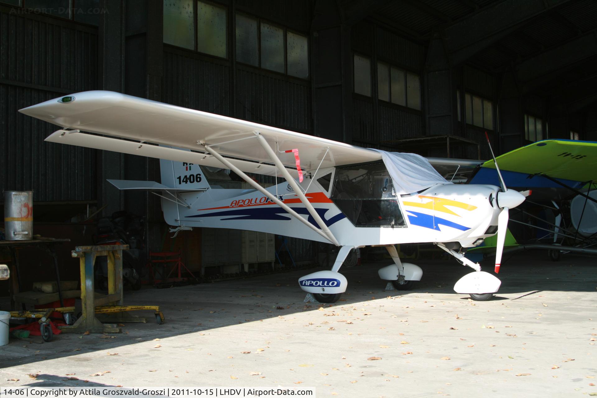 14-06, 2009 Halley Apollo Fox C/N 140709, LHDV Dunaújváros Airport, Hungary