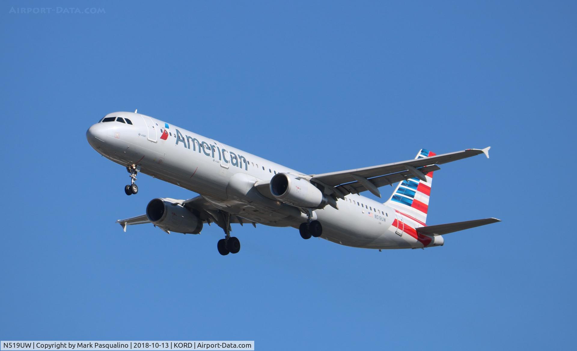 N519UW, 2009 Airbus A321-231 C/N 3881, Airbus A321-231