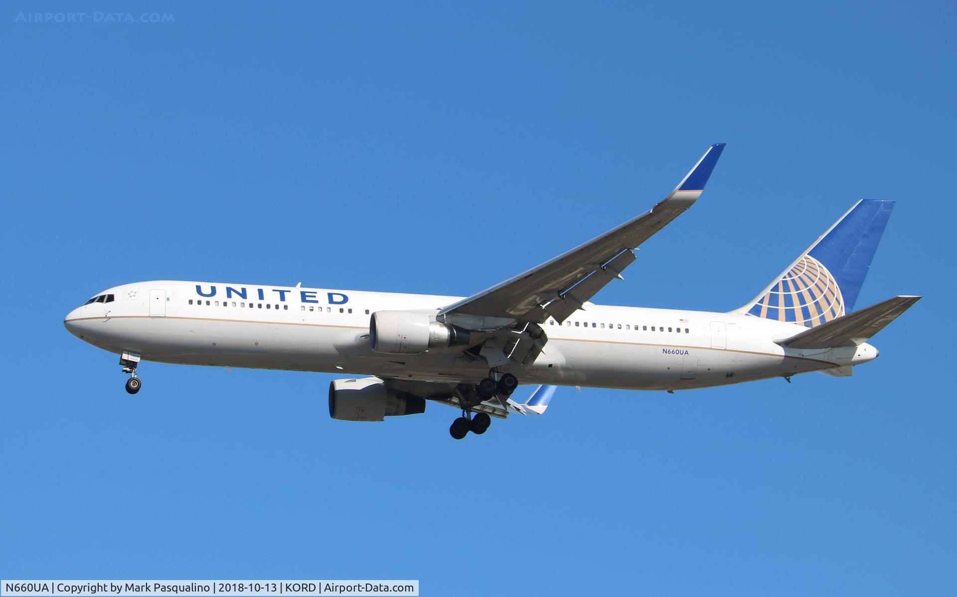 N660UA, 1993 Boeing 767-322/ER C/N 27115, Boeing 767-322/ER