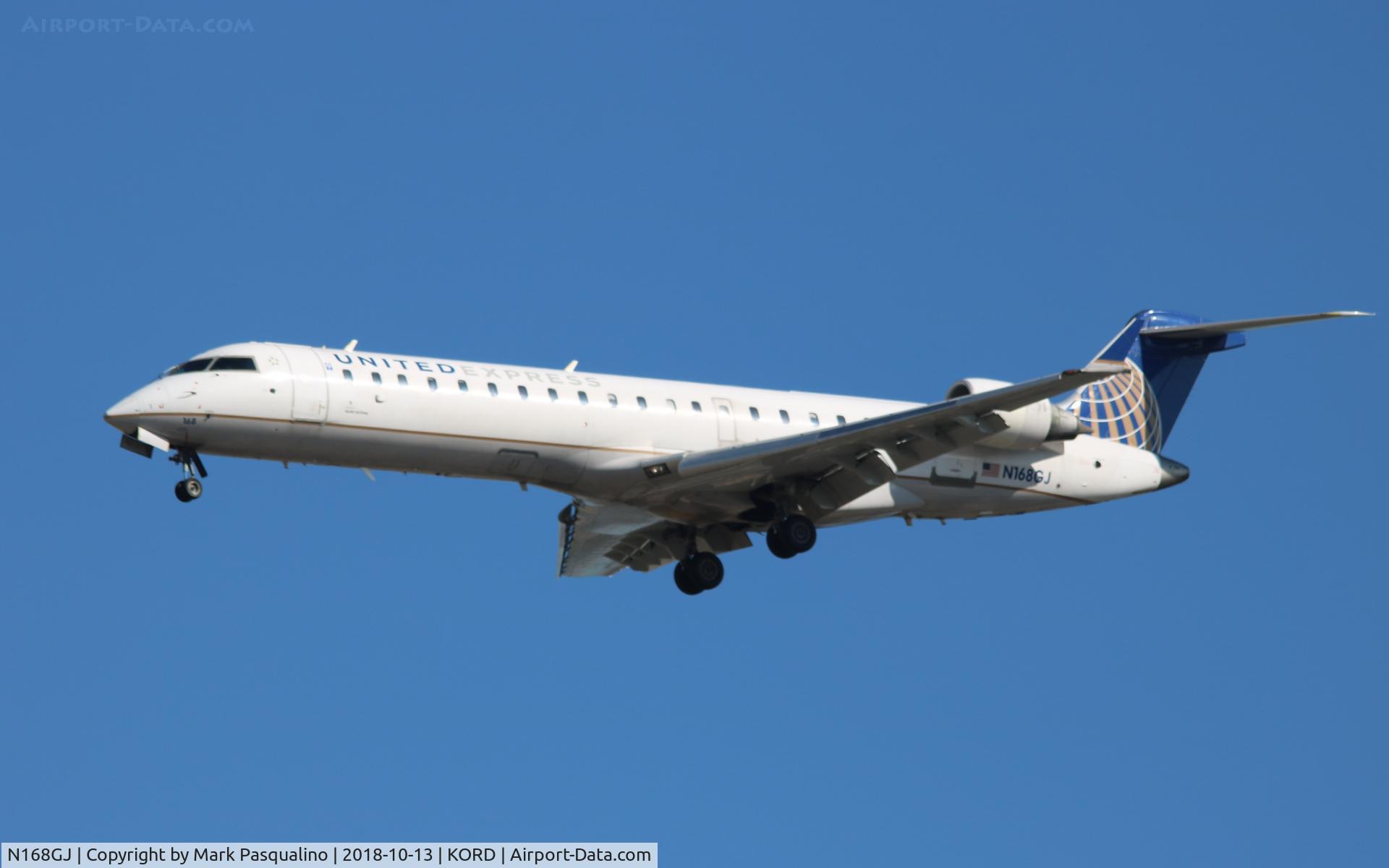 N168GJ, Bombardier CRJ-702 (CL-600-2C10) Regional Jet C/N 10272, CL-600-2C10