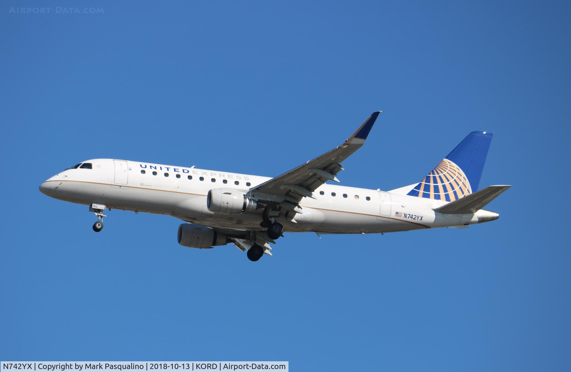 N742YX, 2017 Embraer 175LR (ERJ-170-200LR) C/N 17000654, ERJ-170-200 LR