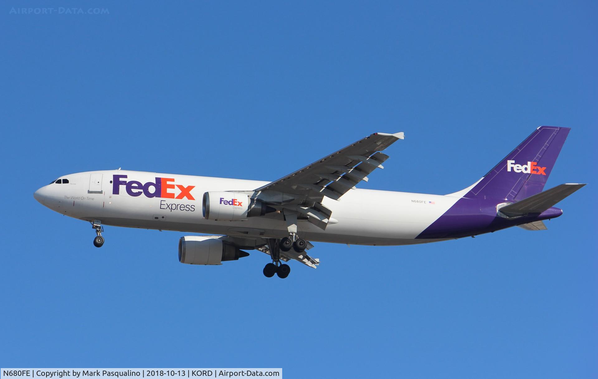 N680FE, 1998 Airbus A300F4-605R C/N 794, Airbus A300F4-605R