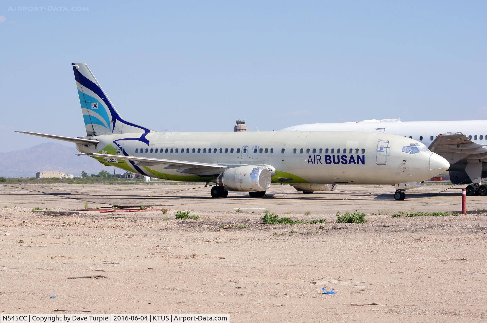 N545CC, 1996 Boeing 737-48E C/N 25771, Now flying with Swift Air with the same registration.
