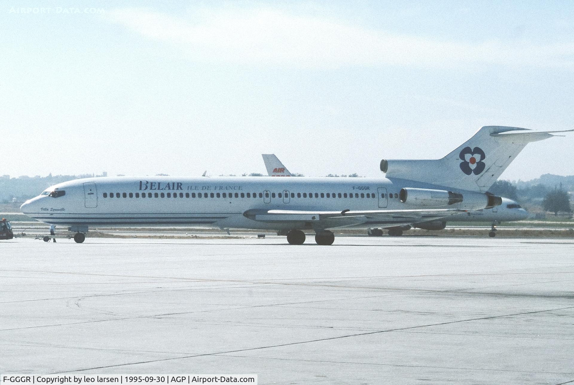F-GGGR, 1973 Boeing 727-2H3 C/N 20822, Malaga 30.9.1995