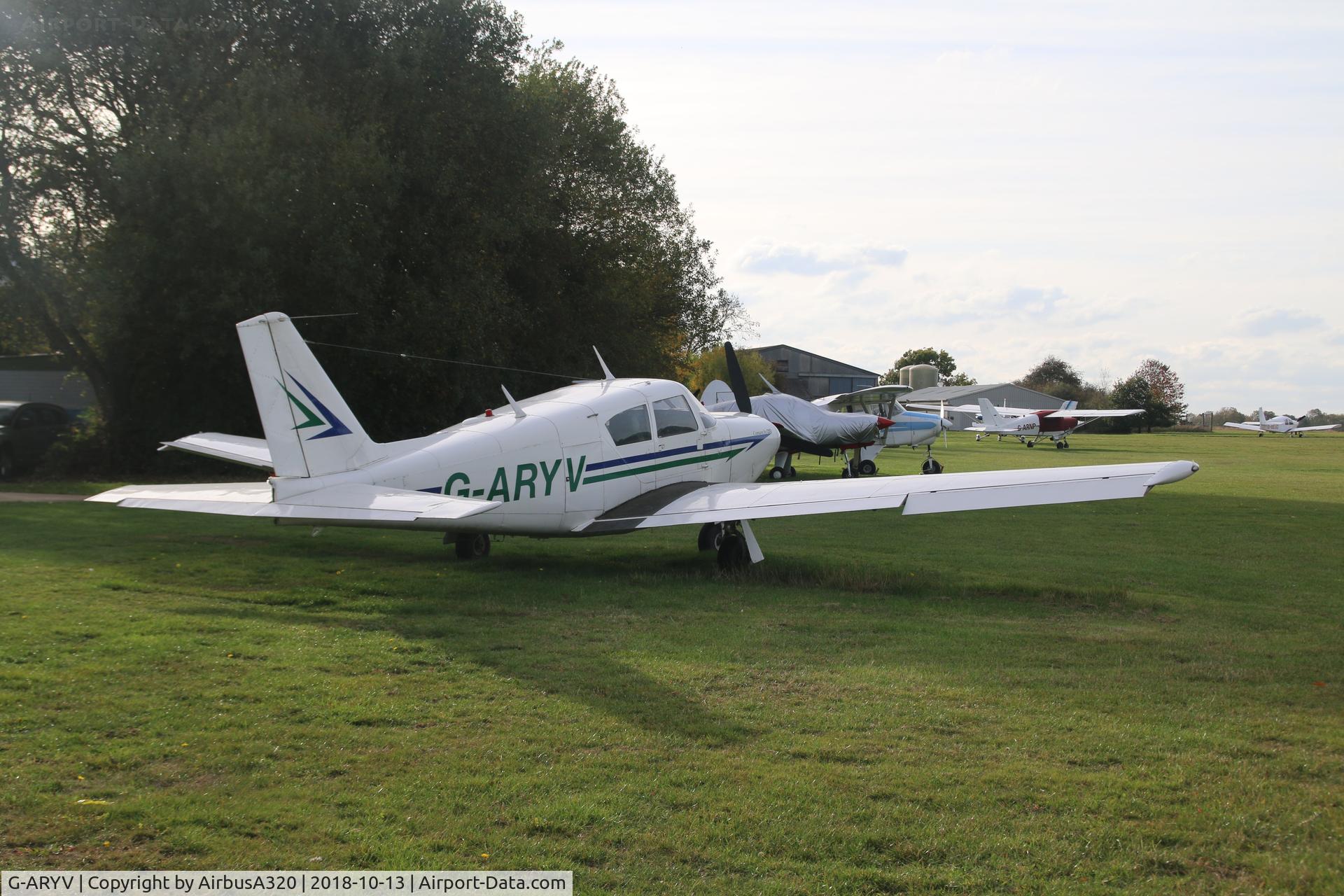 G-ARYV, 1961 Piper PA-24-250 Comanche C/N 24-2516, At Spanhoe Lodge