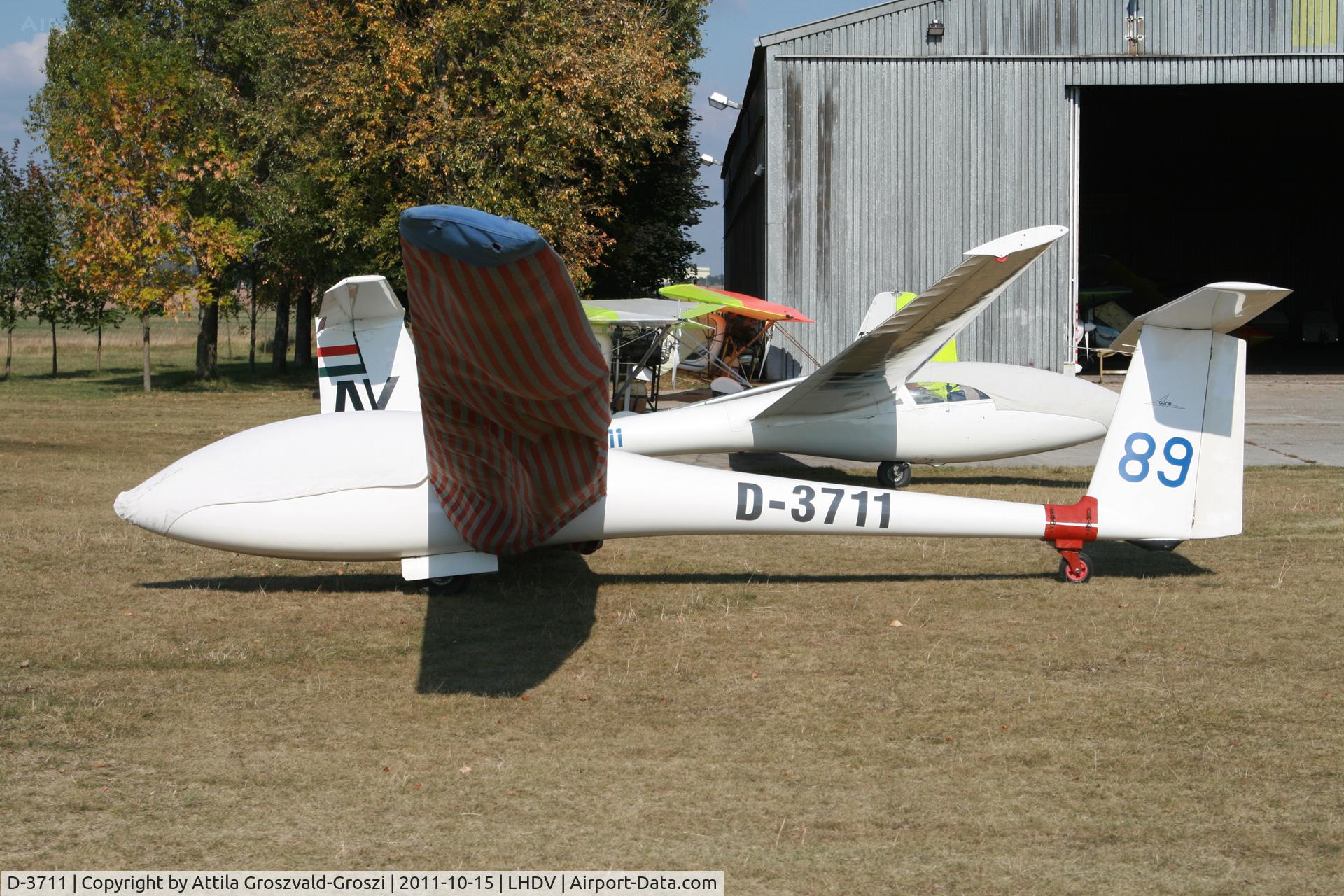 D-3711, 1976 Grob G-102 Astir CS C/N 1216, LHDV Dunaújváros Airport, Hungary