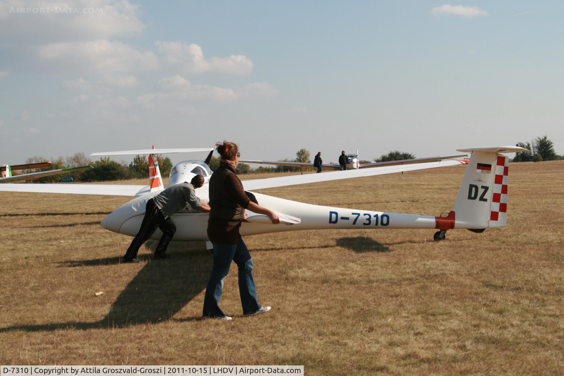 D-7310, 1976 Grob G-102 Astir CS C/N 1193, LHDV Dunaújváros Airport, Hungary